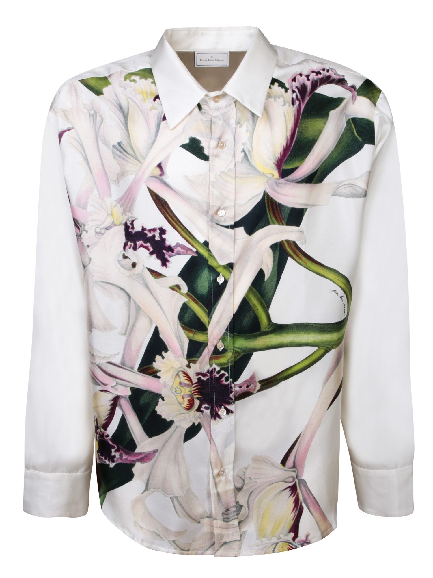 PIERRELOUIS MASCIA Aloe 오가닉 whitemulticolor 셔츠