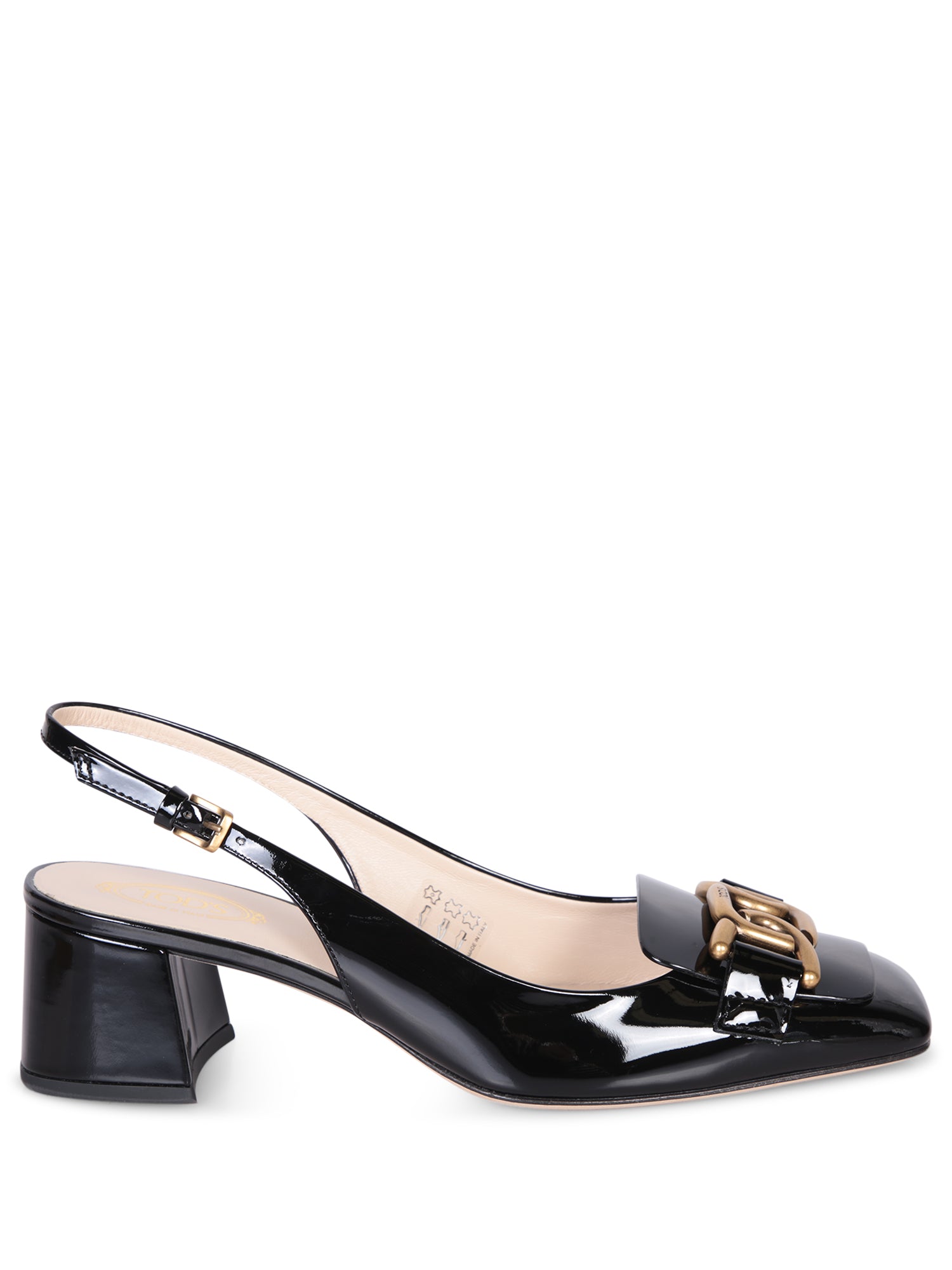 TODS 케이트 블랙 펌프스