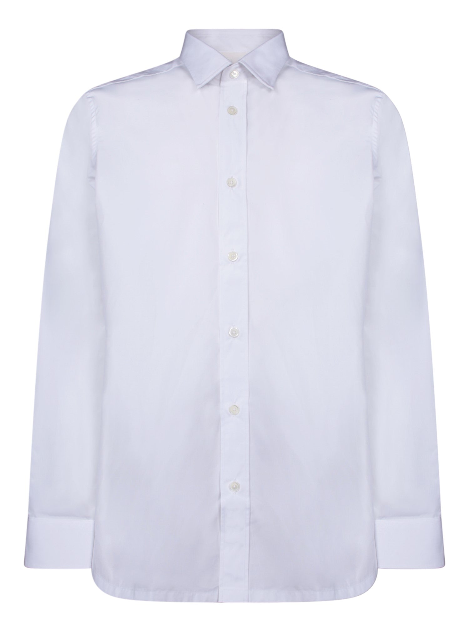 GIVENCHY 마이크로 로고 화이트 shrit