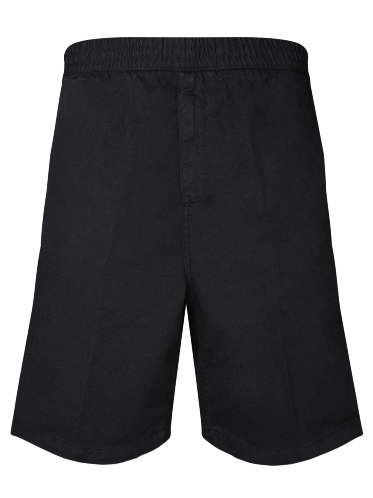 CARHARTT WIP Flint 블랙 버뮤다 쇼츠
