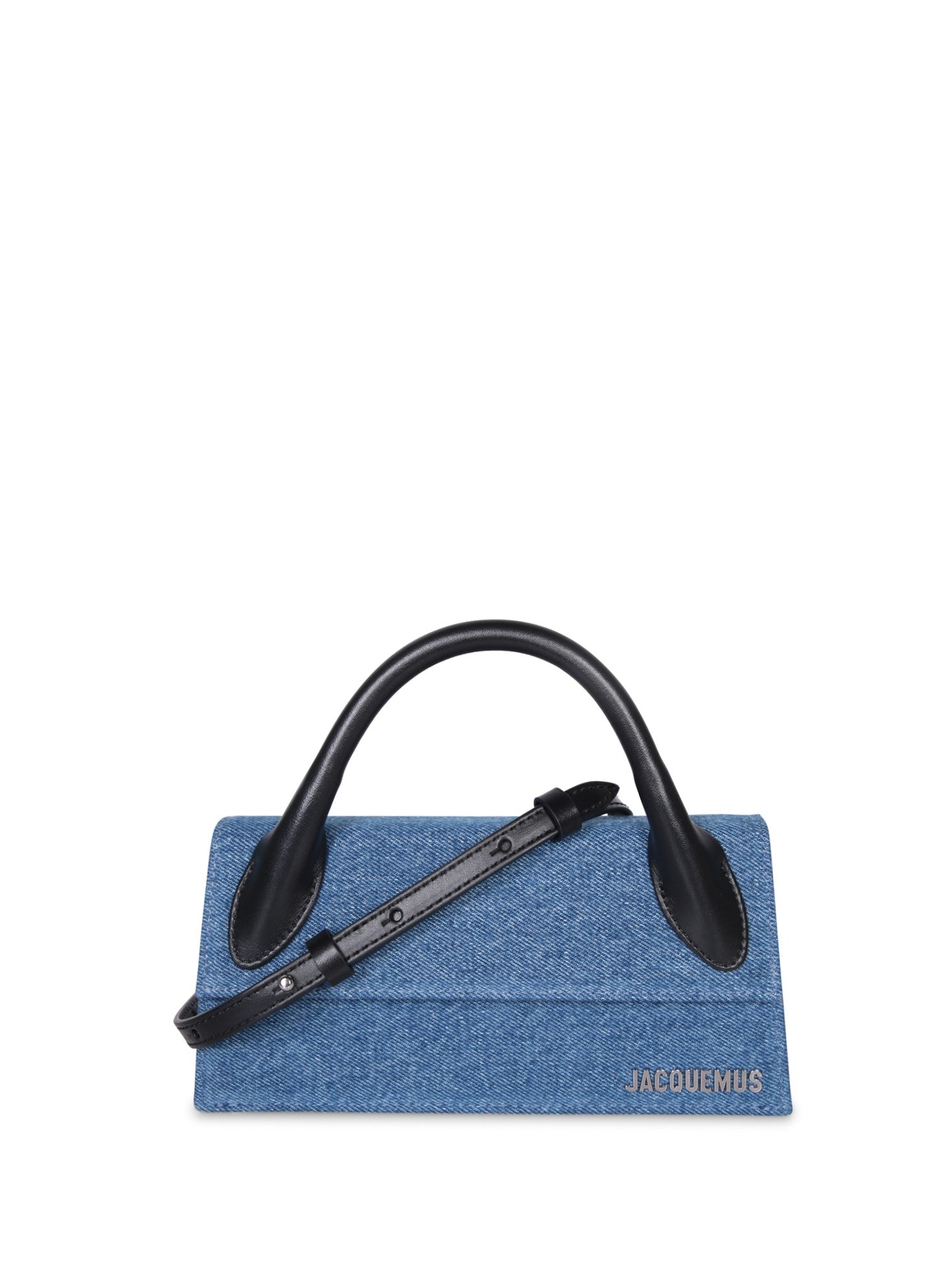 JACQUEMUS Le Chiquito 롱 데님 블루 백