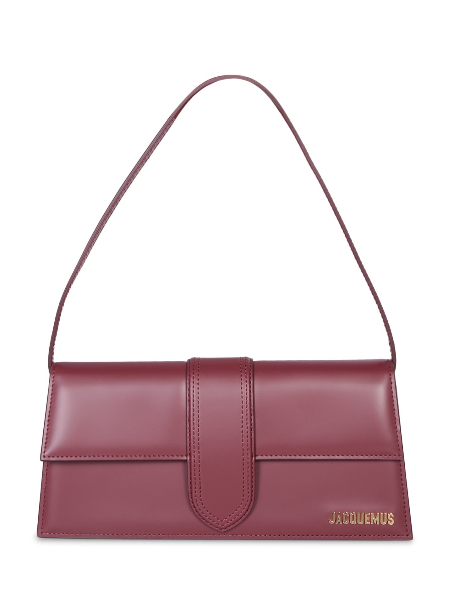 JACQUEMUS Le Bambino 롱 bordeaux 백