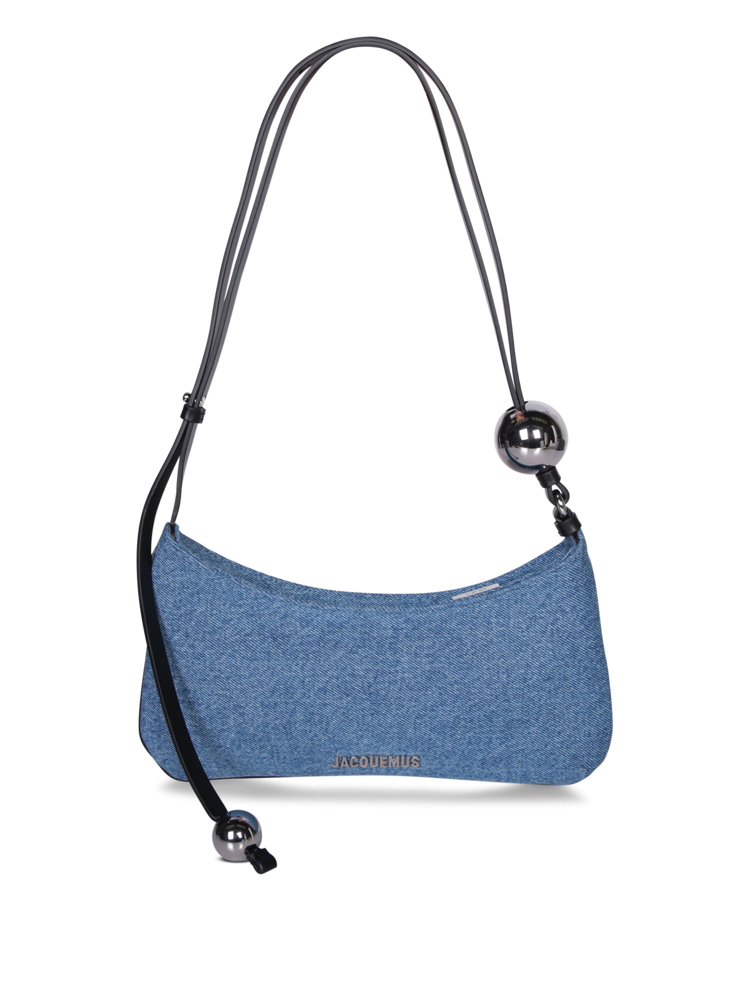 JACQUEMUS Le Bisou Perle 데님 블루 백
