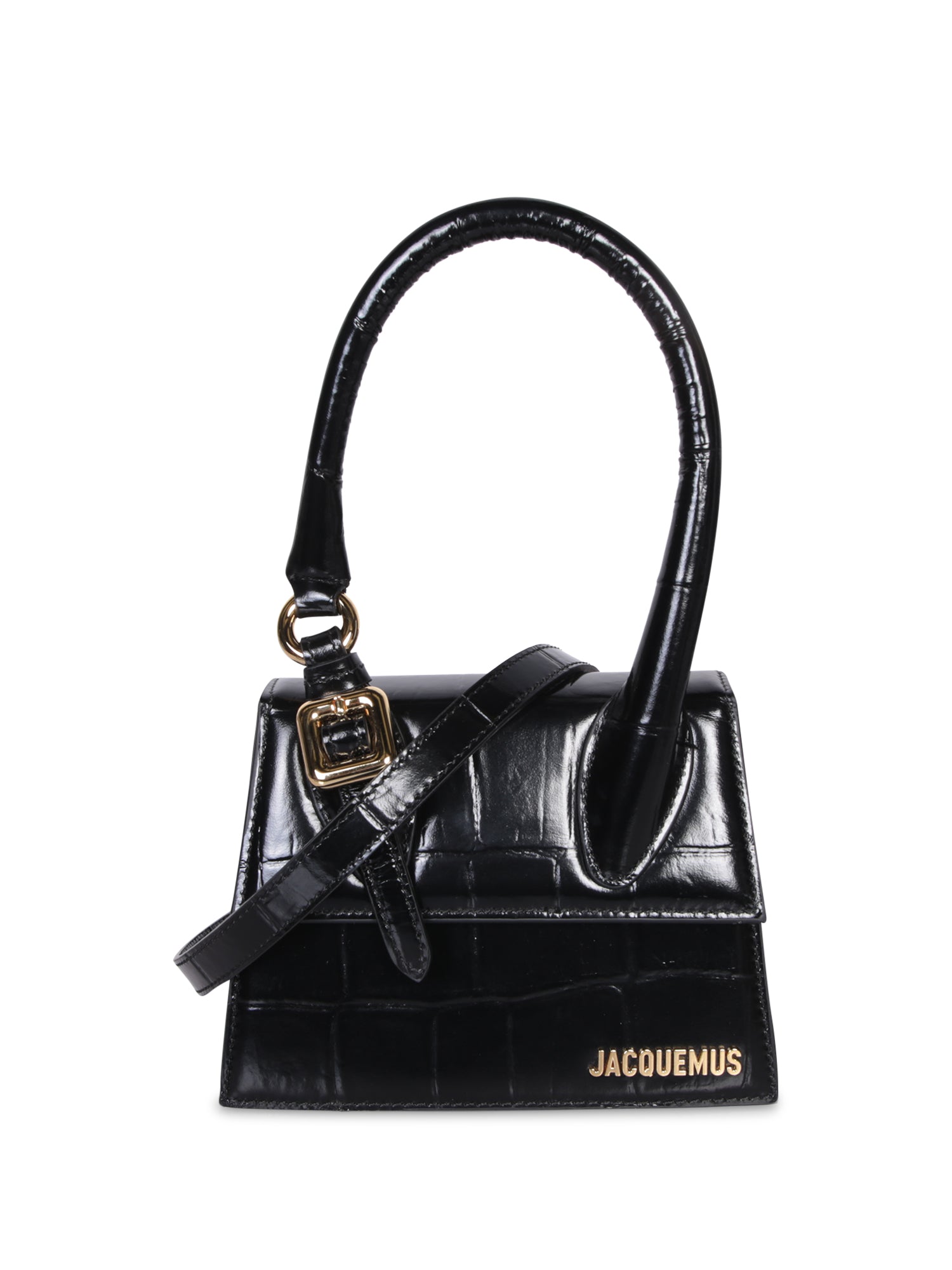 JACQUEMUS Le Chiquito Moyen 레오파드 백