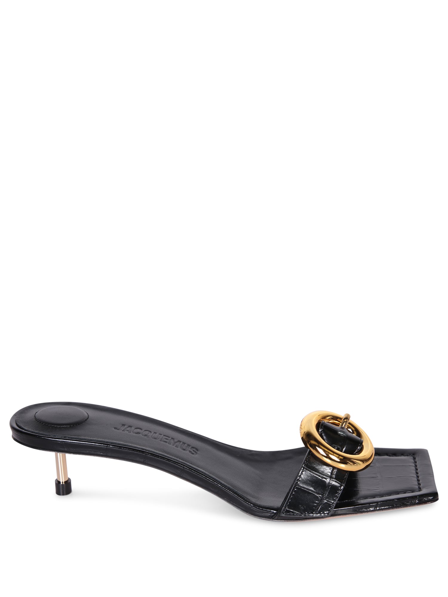 JACQUEMUS Regalo B 블랙 샌들