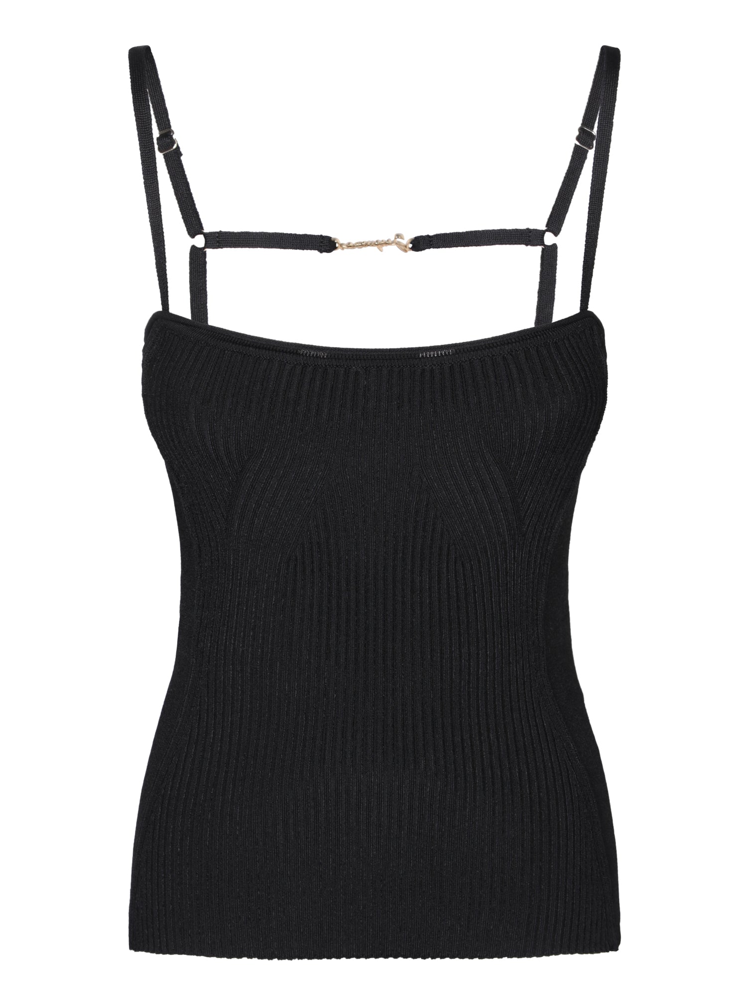 JACQUEMUS Sierra 블랙 탑