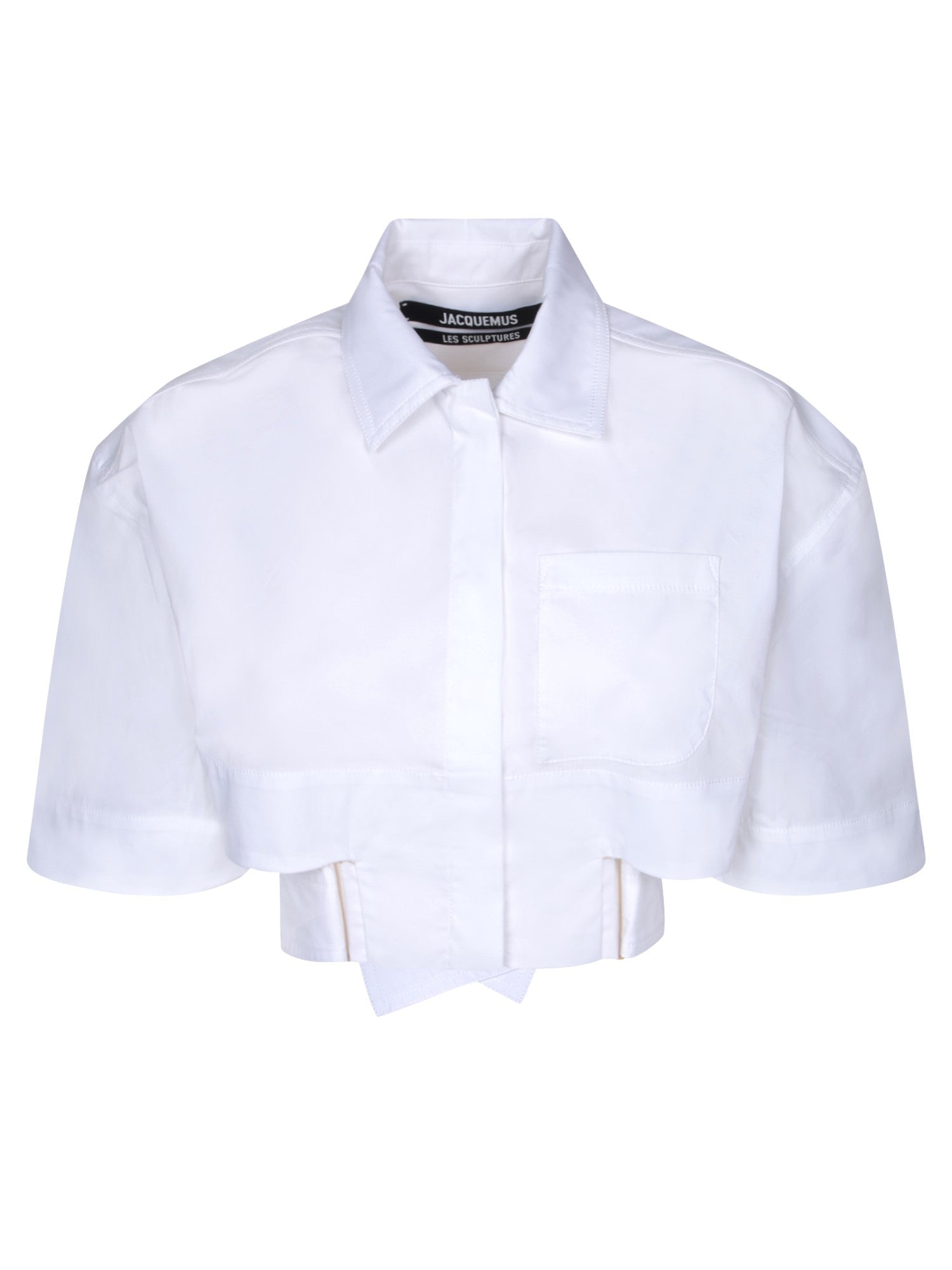JACQUEMUS Courte Bari 화이트 셔츠