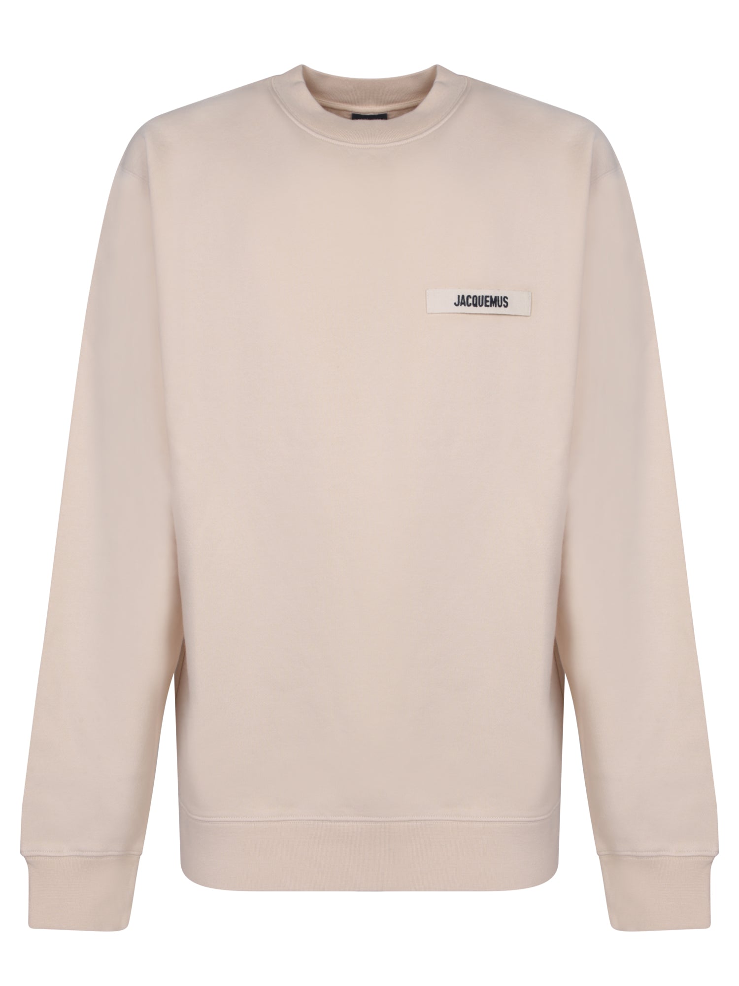JACQUEMUS Gros 그레인 베이지 스웨트 셔츠