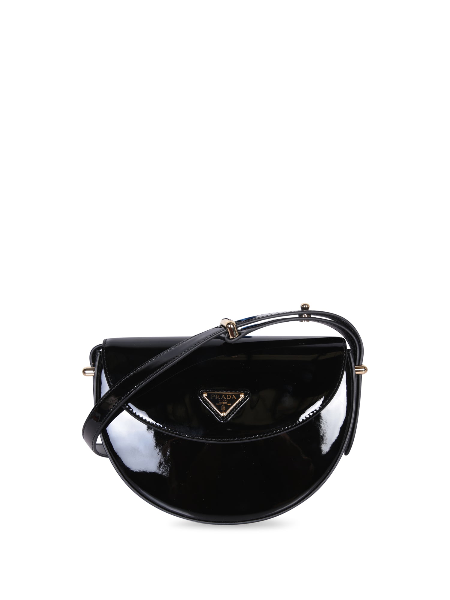 PRADA 미니 플랩 블랙 백