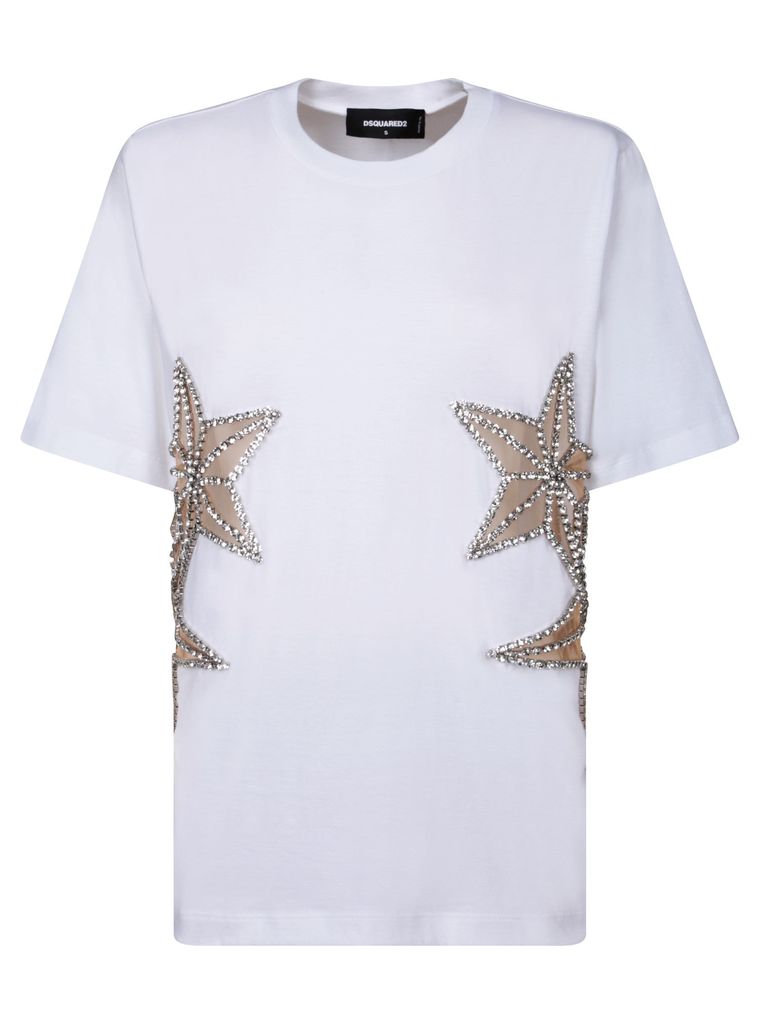 DSQUARED2 Starry 나이트 블랙 티셔츠