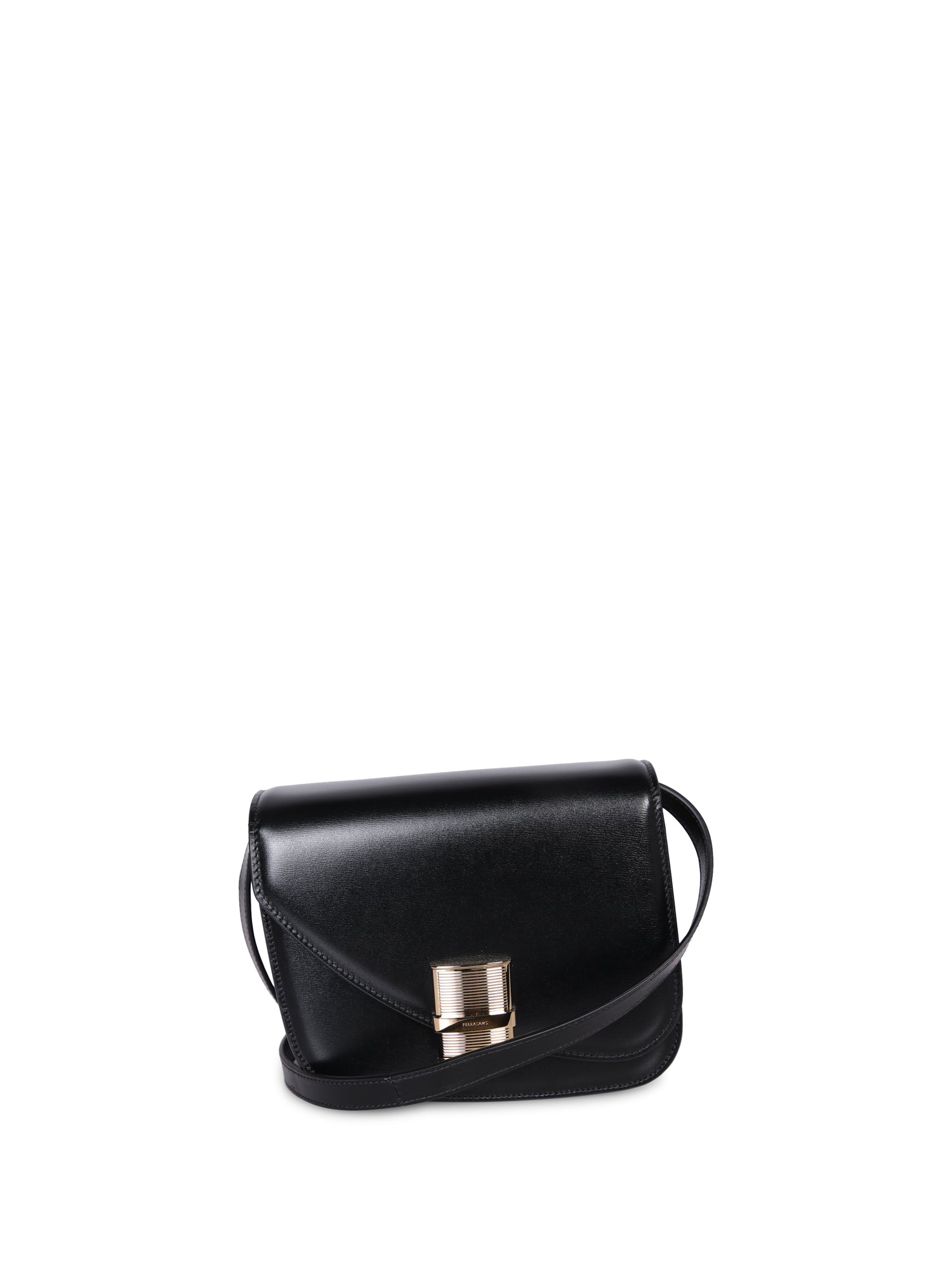 FERRAGAMO Fiamma 블랙 백