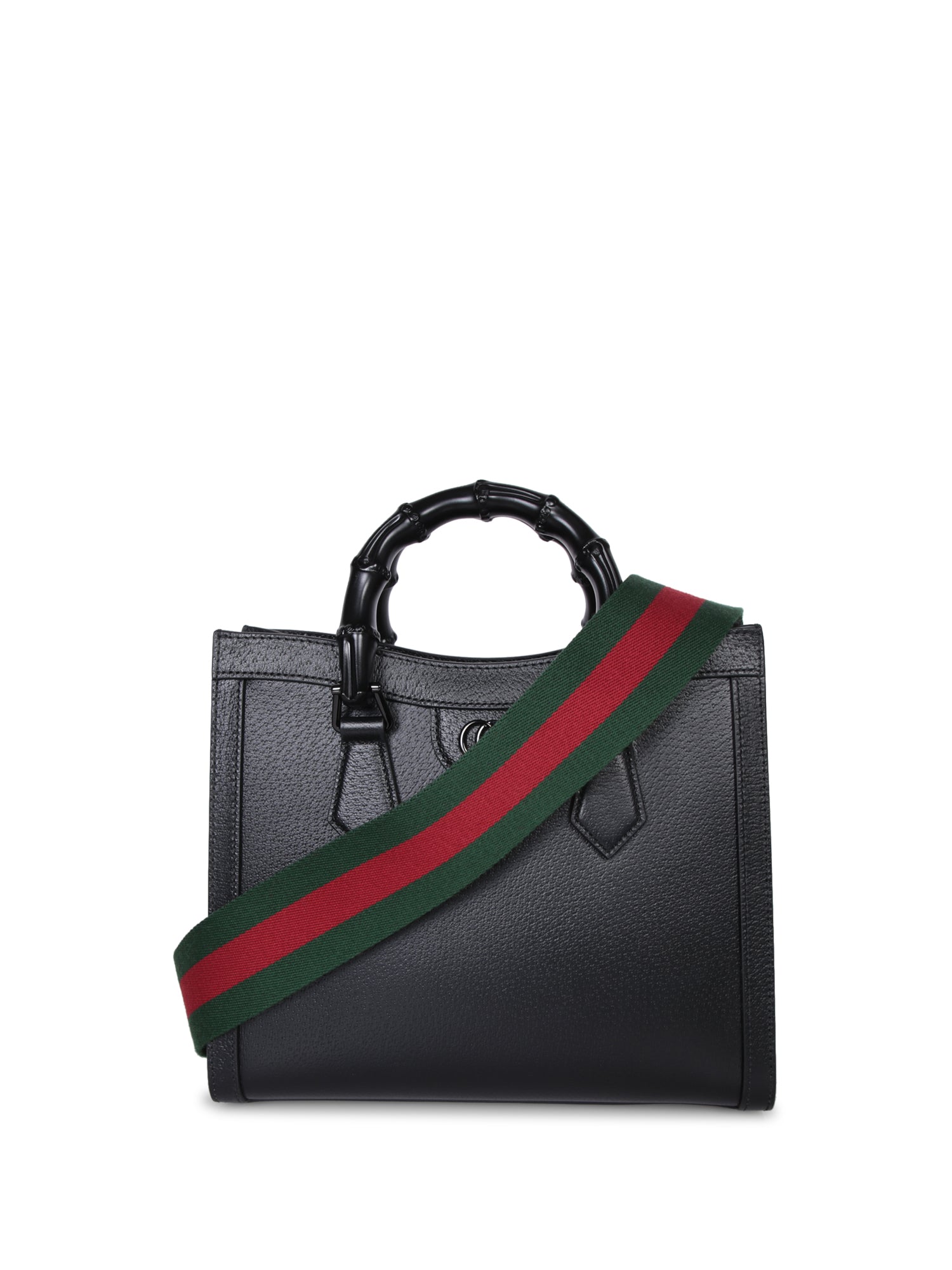 GUCCI 다이애나 S 블랙 핸들 백