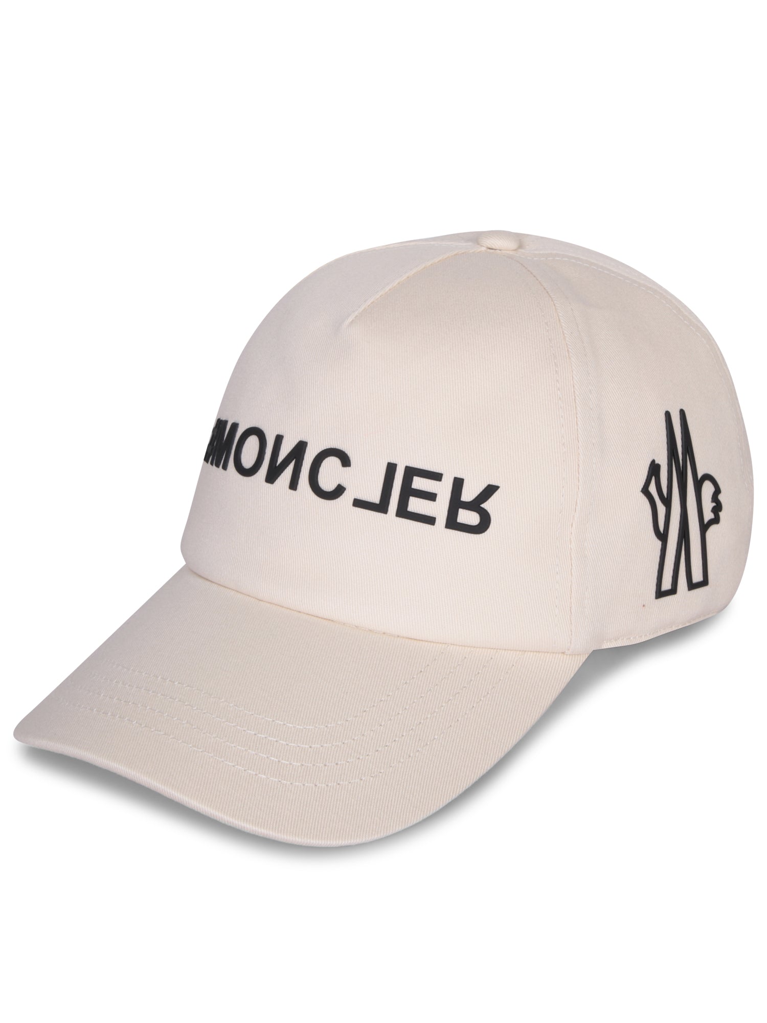 MONCLER GRENOBLE Moncler Grenoble 화이트 로고 베이스볼 캡
