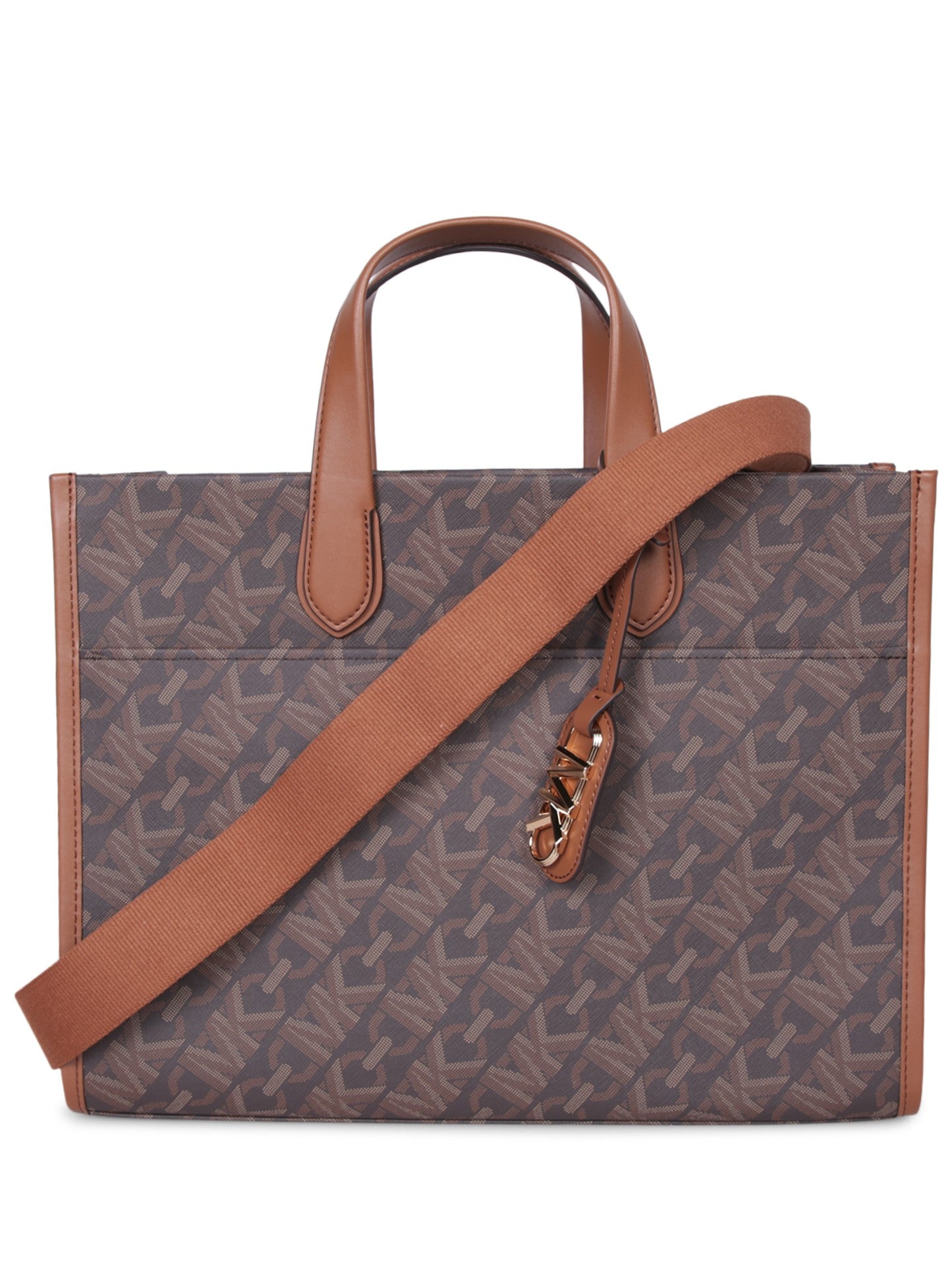 MICHAEL KORS 브라운 토트 백