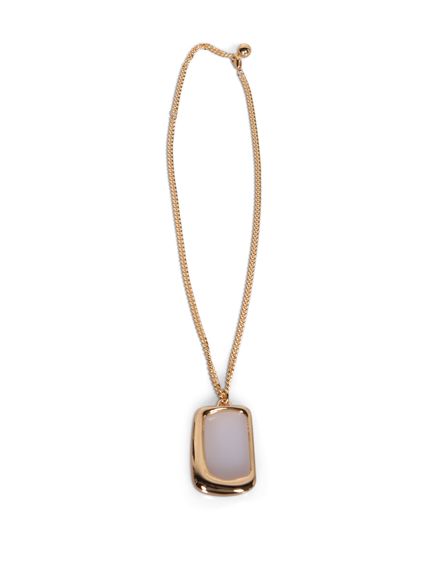 JACQUEMUS Le Collier Ovalo 골드 네크리스