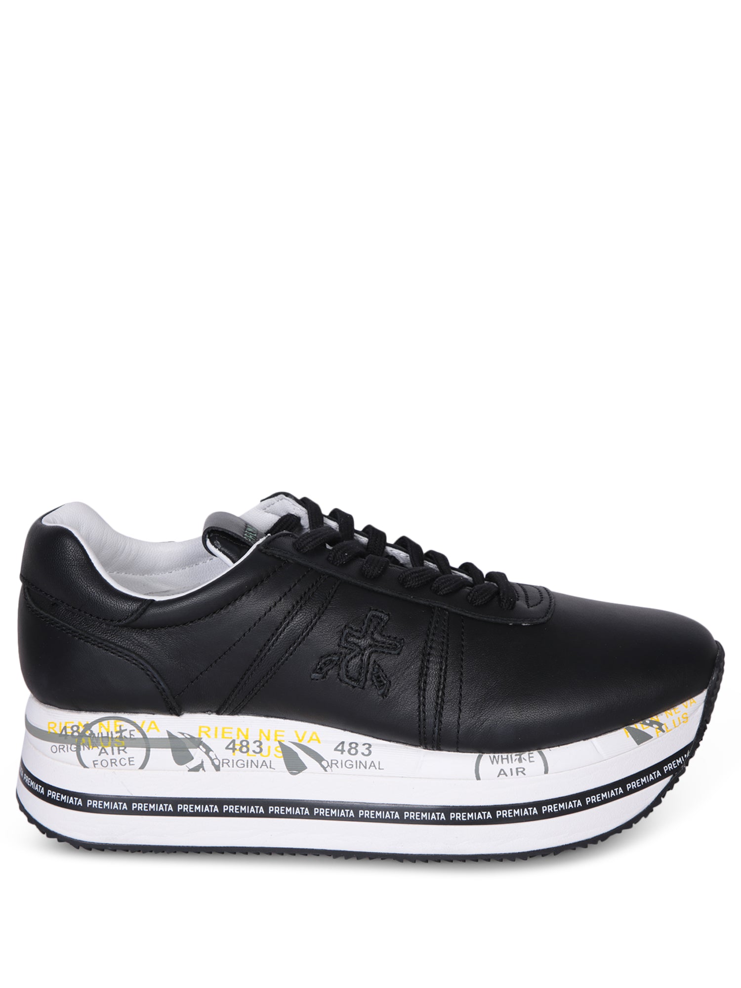 PREMIATA Beth 블랙 스니커즈