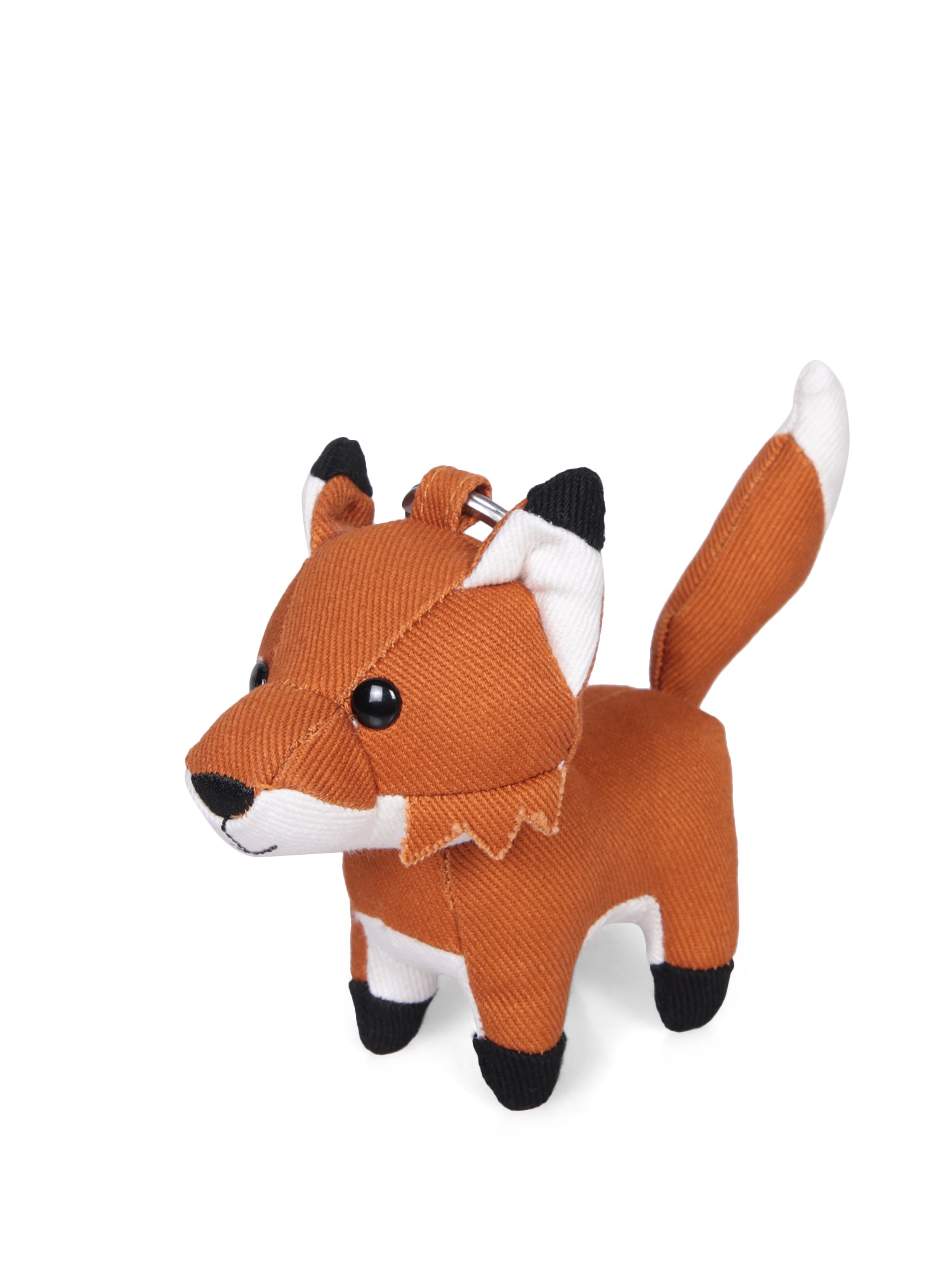 MAISON KITSUNE Fox 브라운 키링