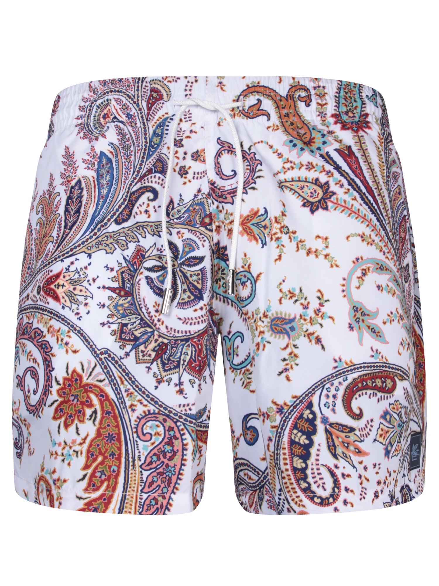 ETRO 페이즐리 multicolorwhite 스윔수트