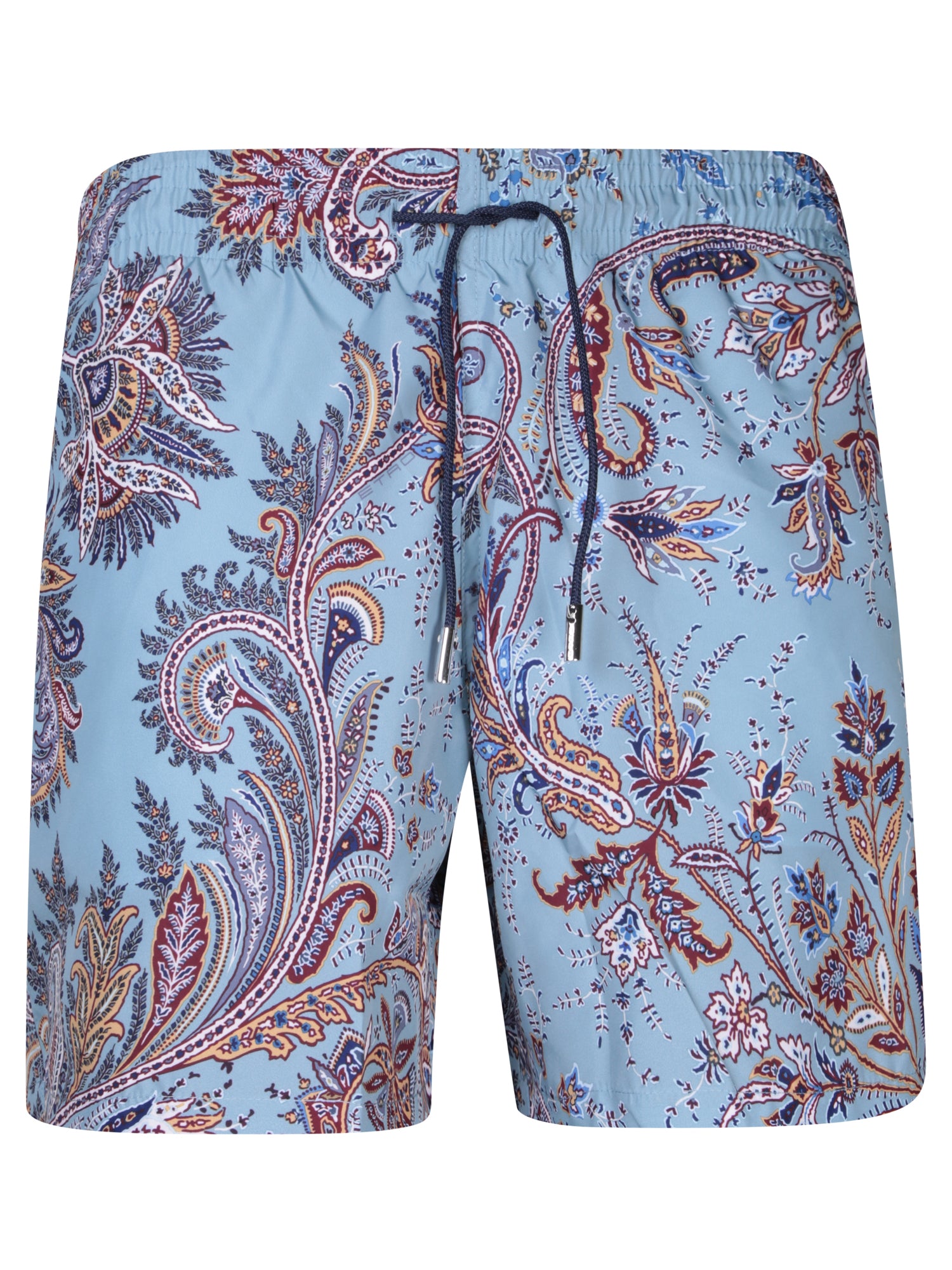 ETRO 페이즐리 multicolorlight 블루 스윔수트