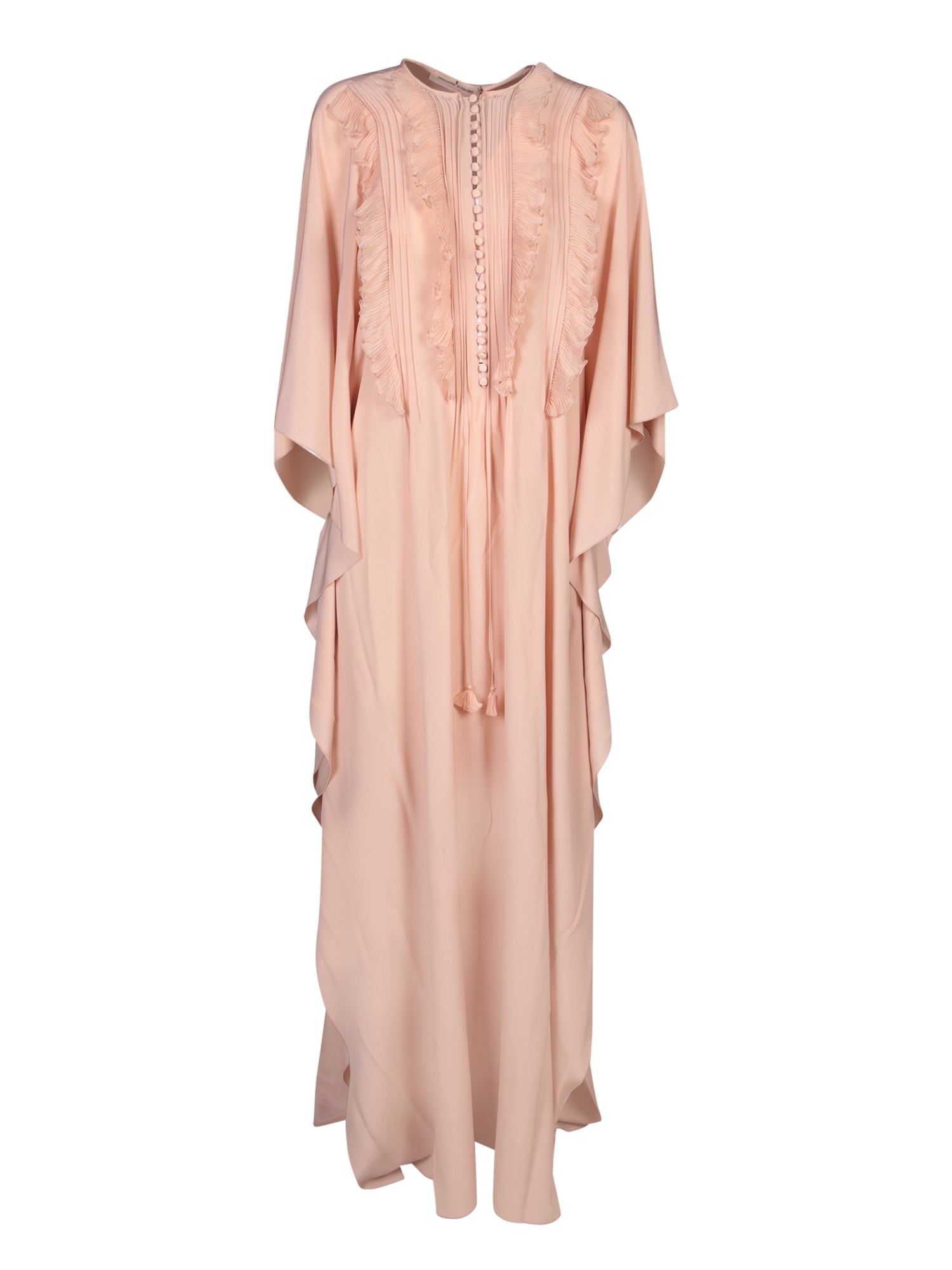 ERMANNO SCERVINO 핑크 실크 Kaftan
