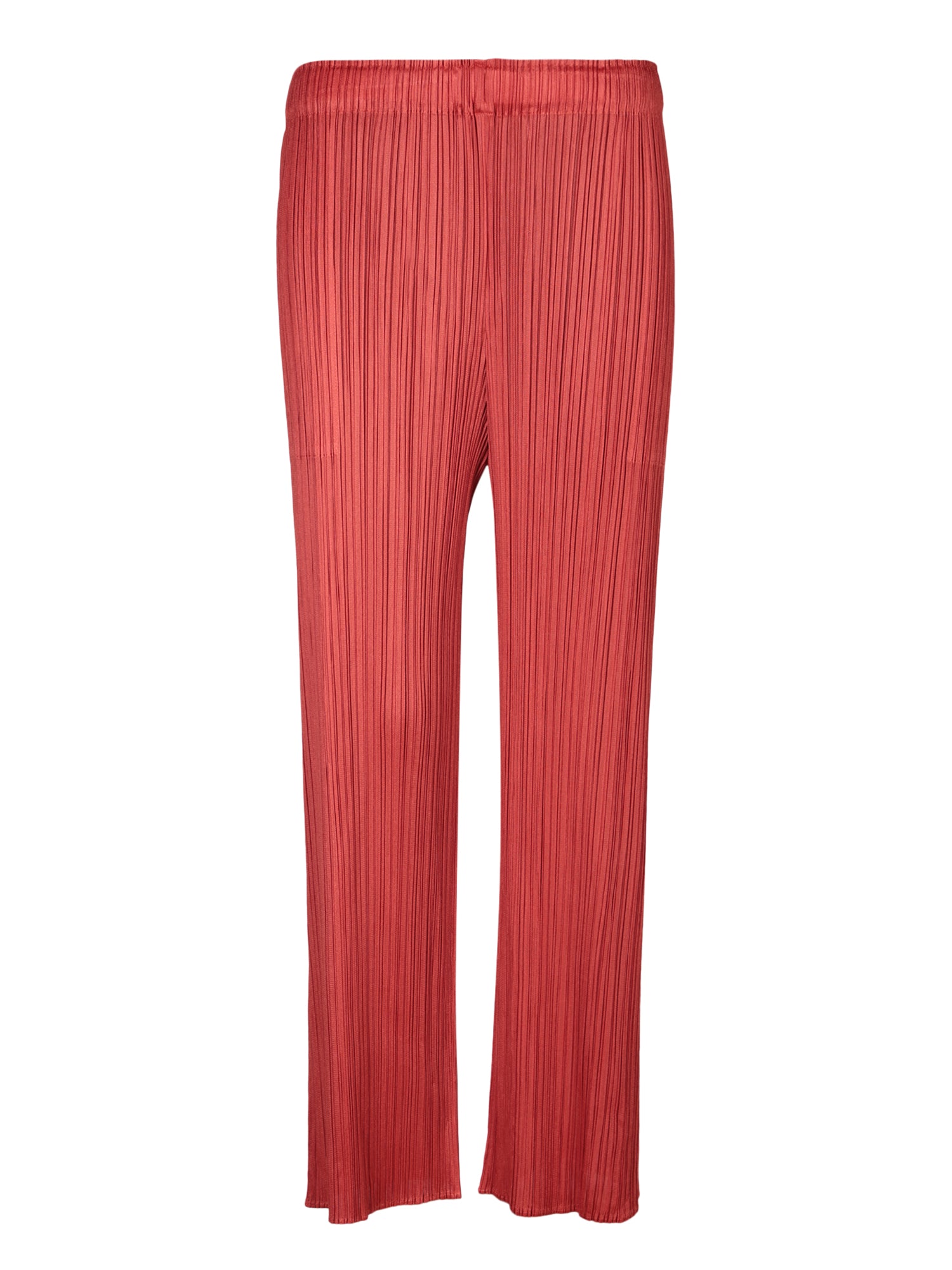 ISSEY MIYAKE 플리츠 Please red 트라우저