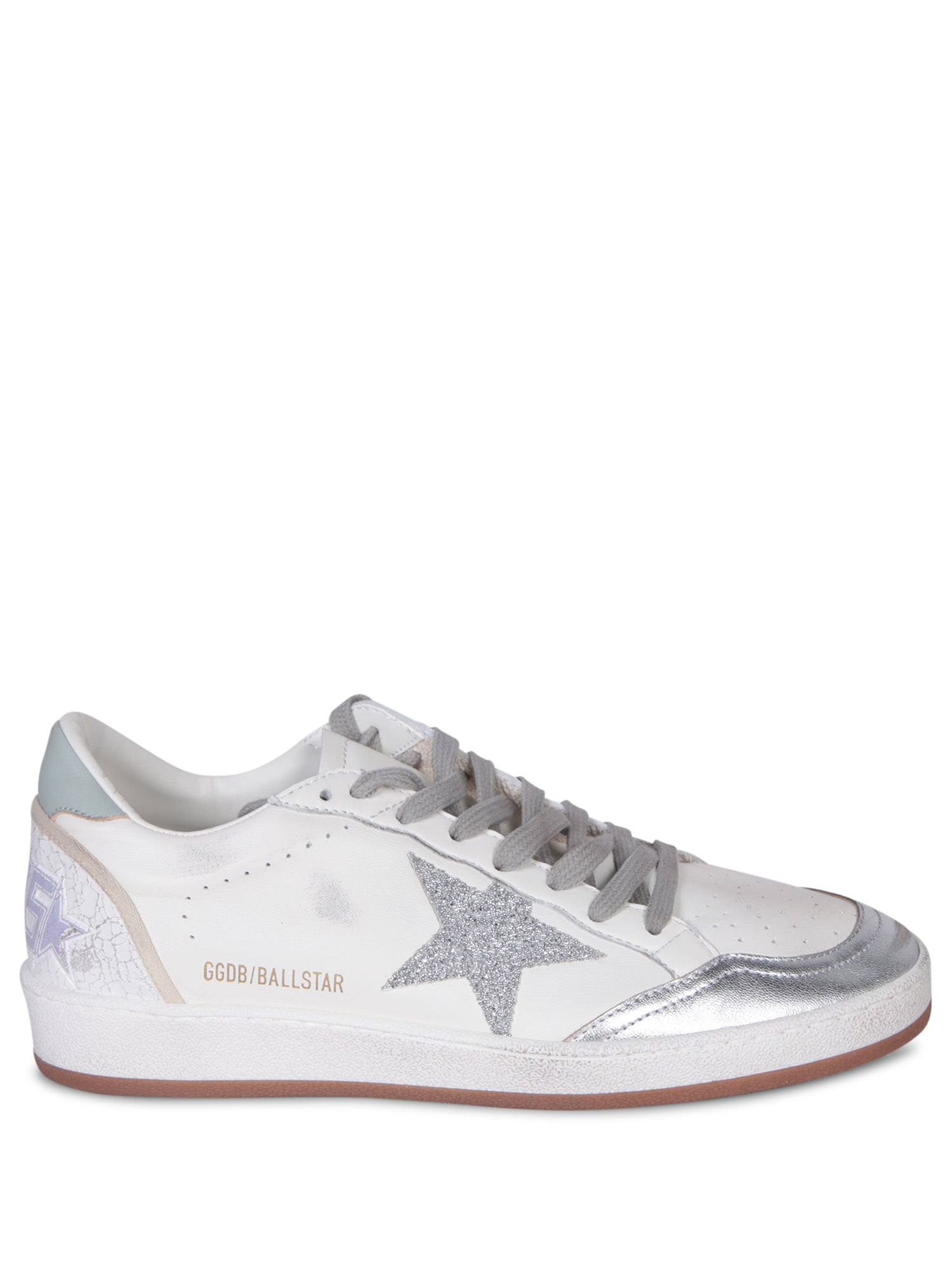 골든 GOOSE Ballstar silverwhite 스니커즈