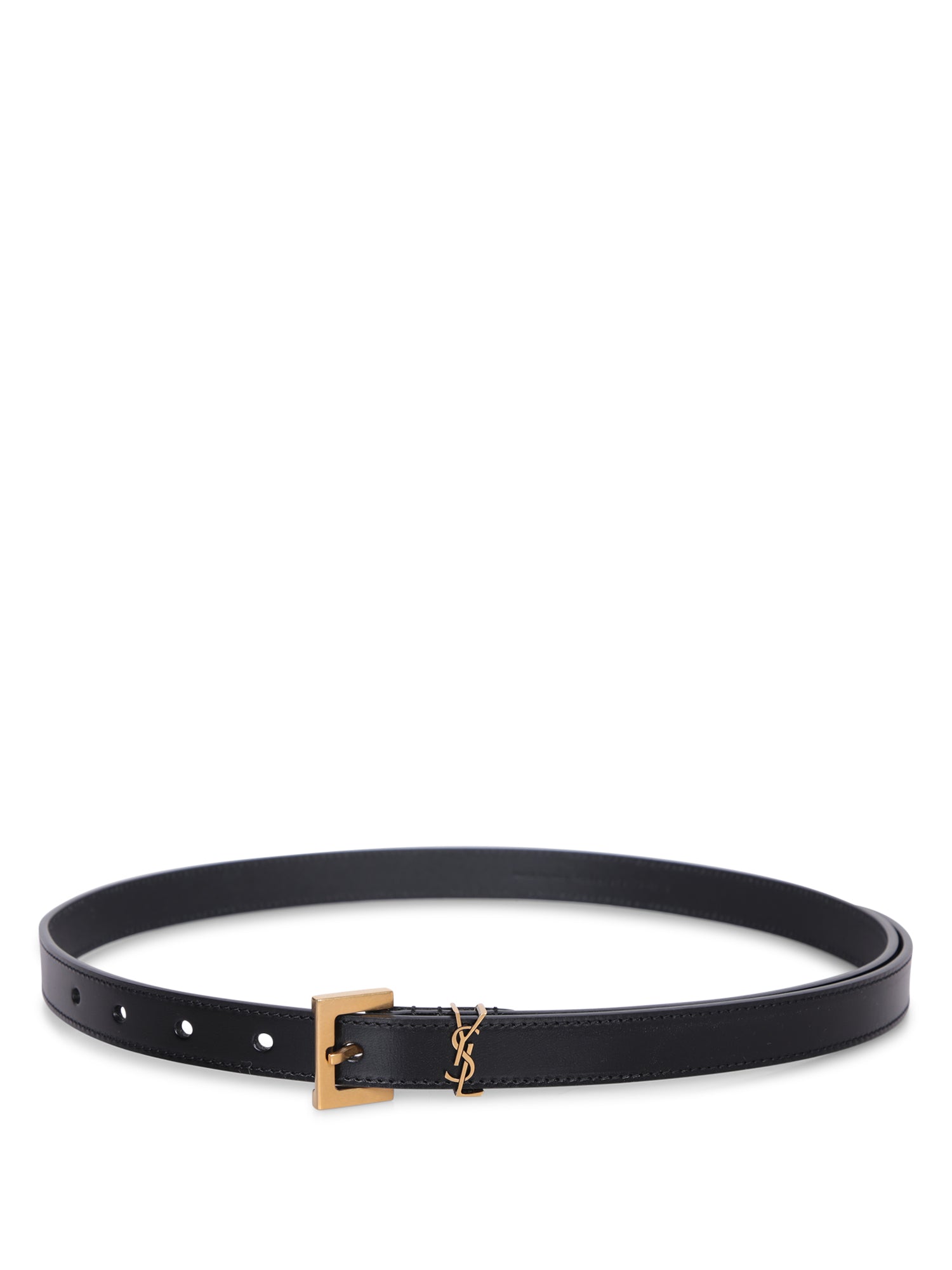 SAINT LAURENT 카산드라 thin blackgold 벨트