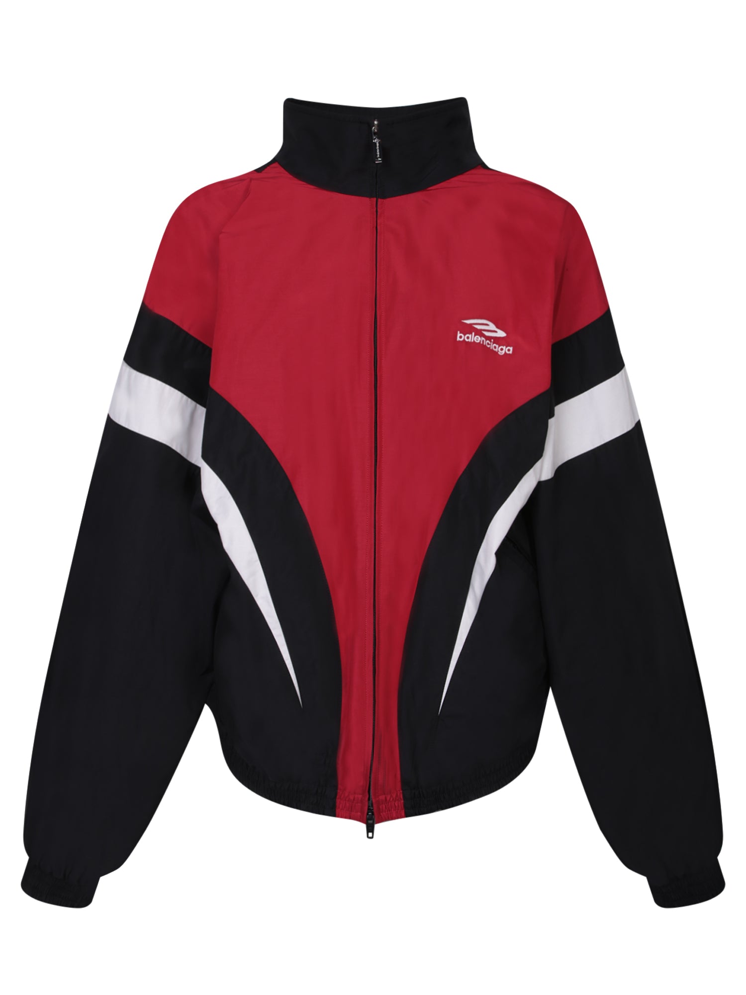 BALENCIAGA 블랙 and Red 트랙수트 자켓