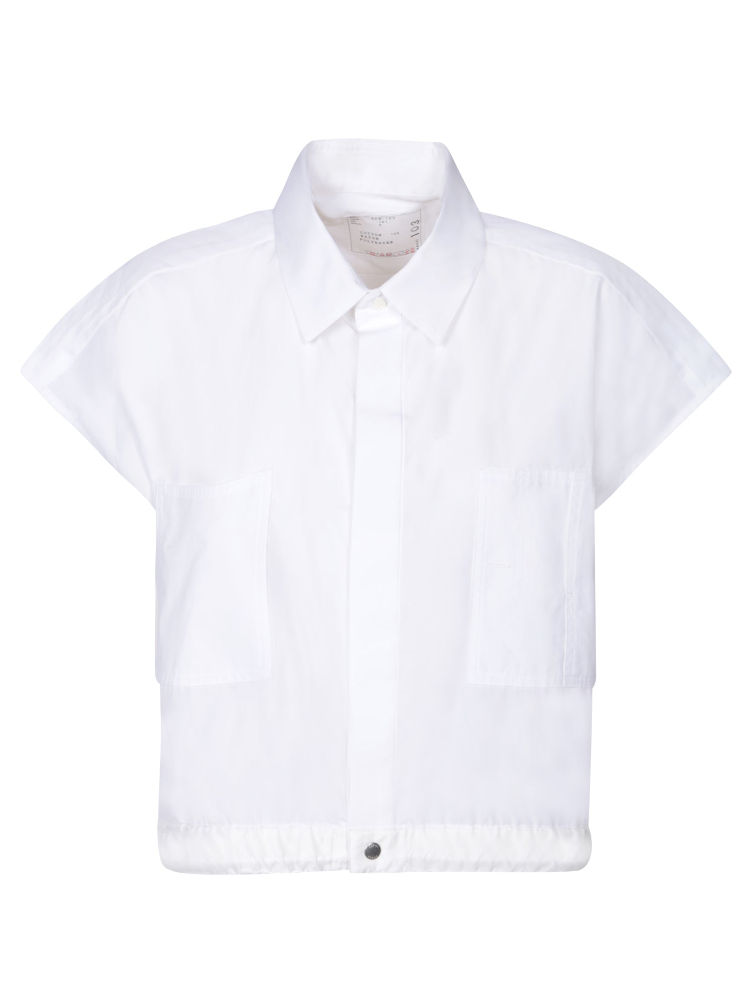 SACAI Thomas 화이트 셔츠