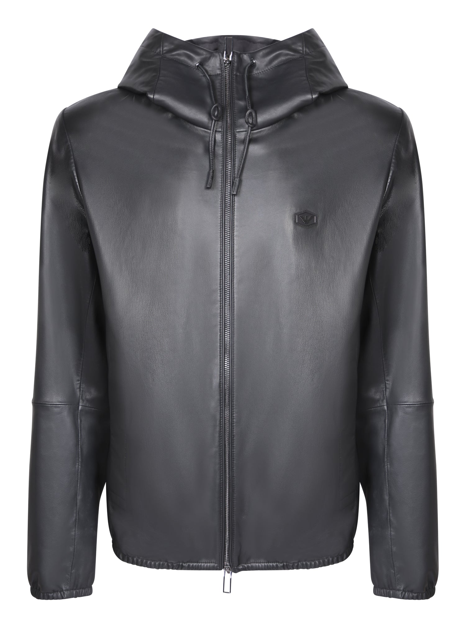 EMPORIO ARMANI 블랙 후드 자켓