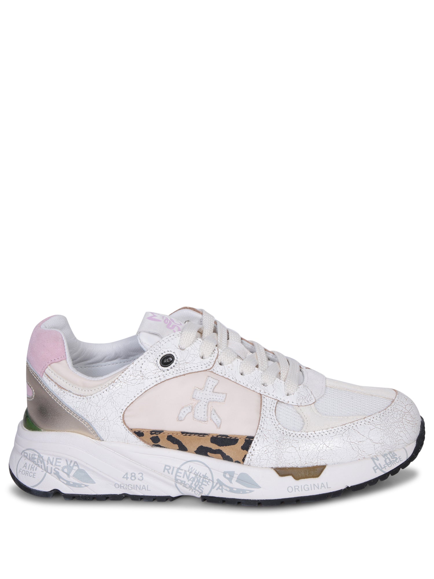 PREMIATA Mased 화이트 스니커즈