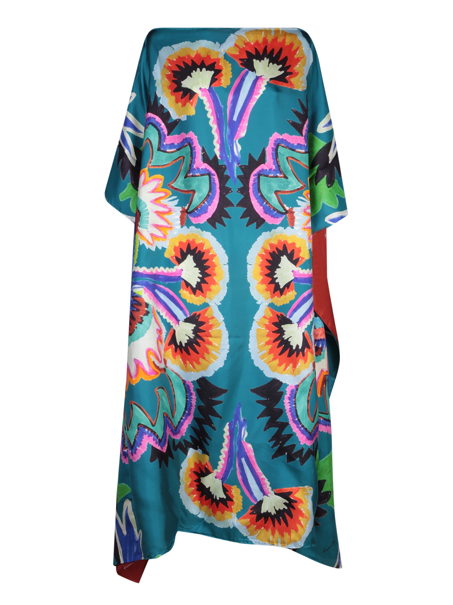RIANNA  NINA Papagalo Zoi Turche 실크 Kaftan in 멀티컬러 by RIANNANINA