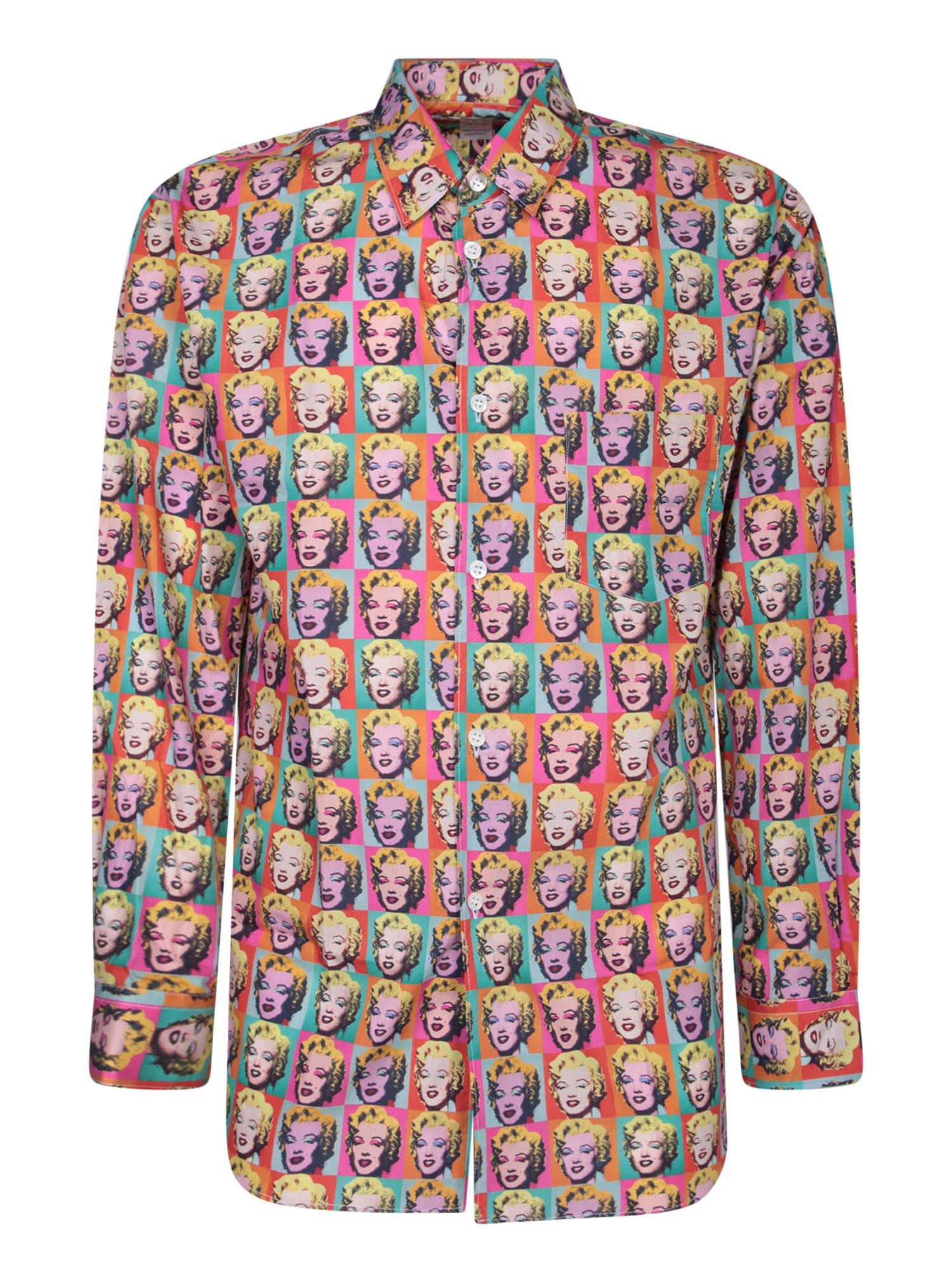 COMME DES GARCONS 셔츠 Marilyn orangemulticolor 셔츠
