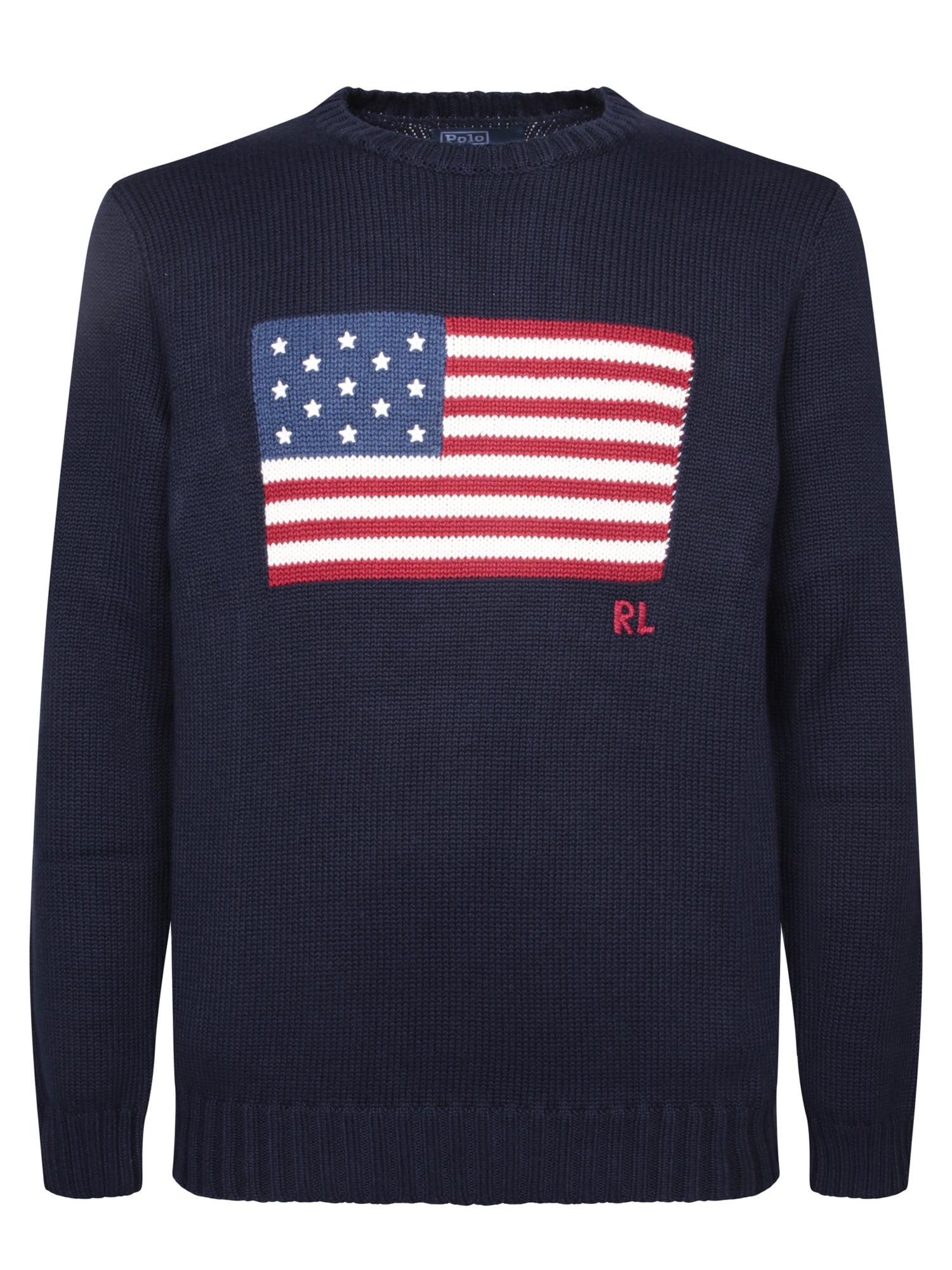 폴로 RALPH LAUREN 폴로 Ralph Lauren 프린트 Flag 블루 스웨트 셔츠