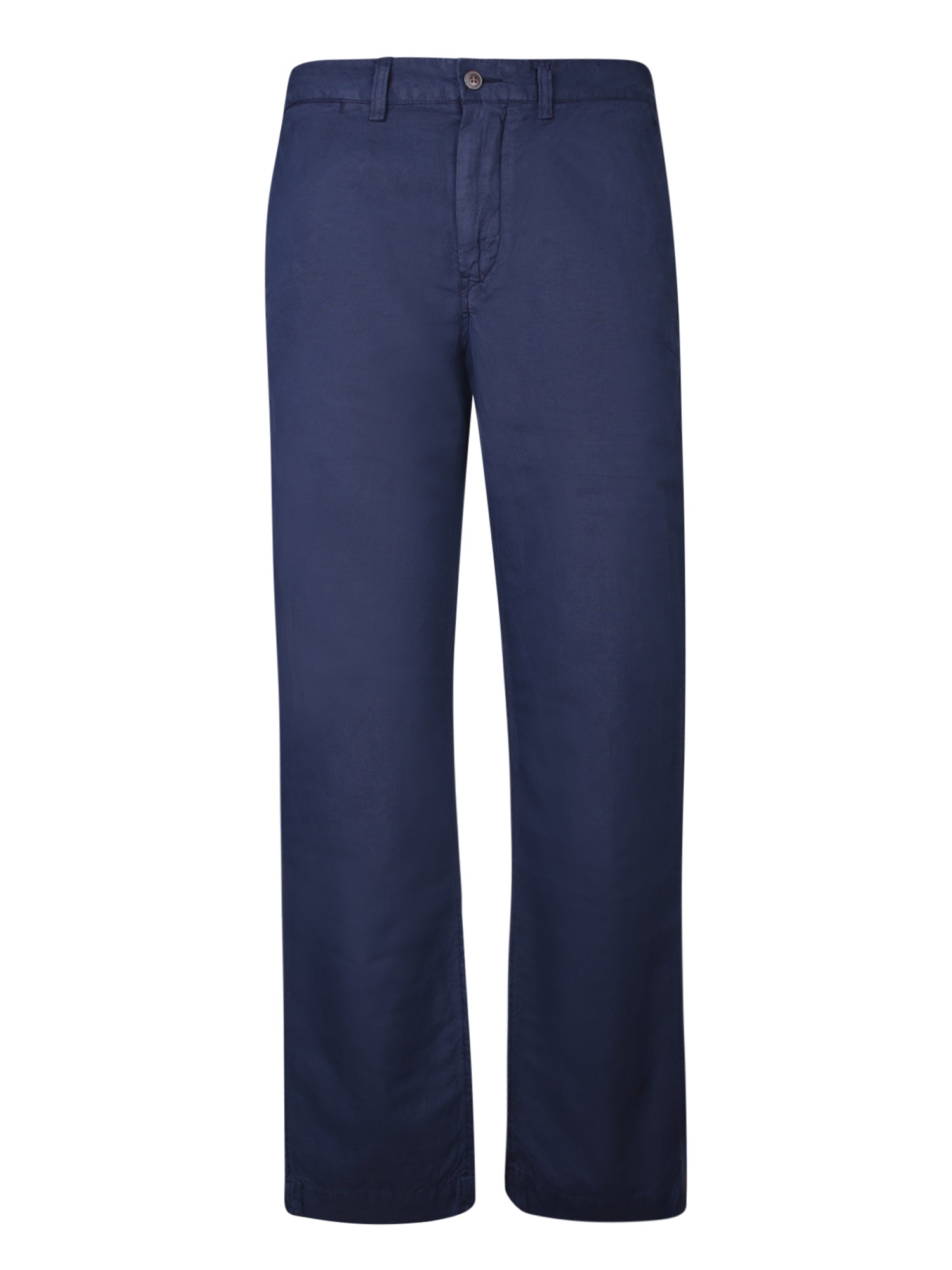 폴로 RALPH LAUREN 폴로 Ralph Lauren 블루 린넨 스트레이트 트라우저
