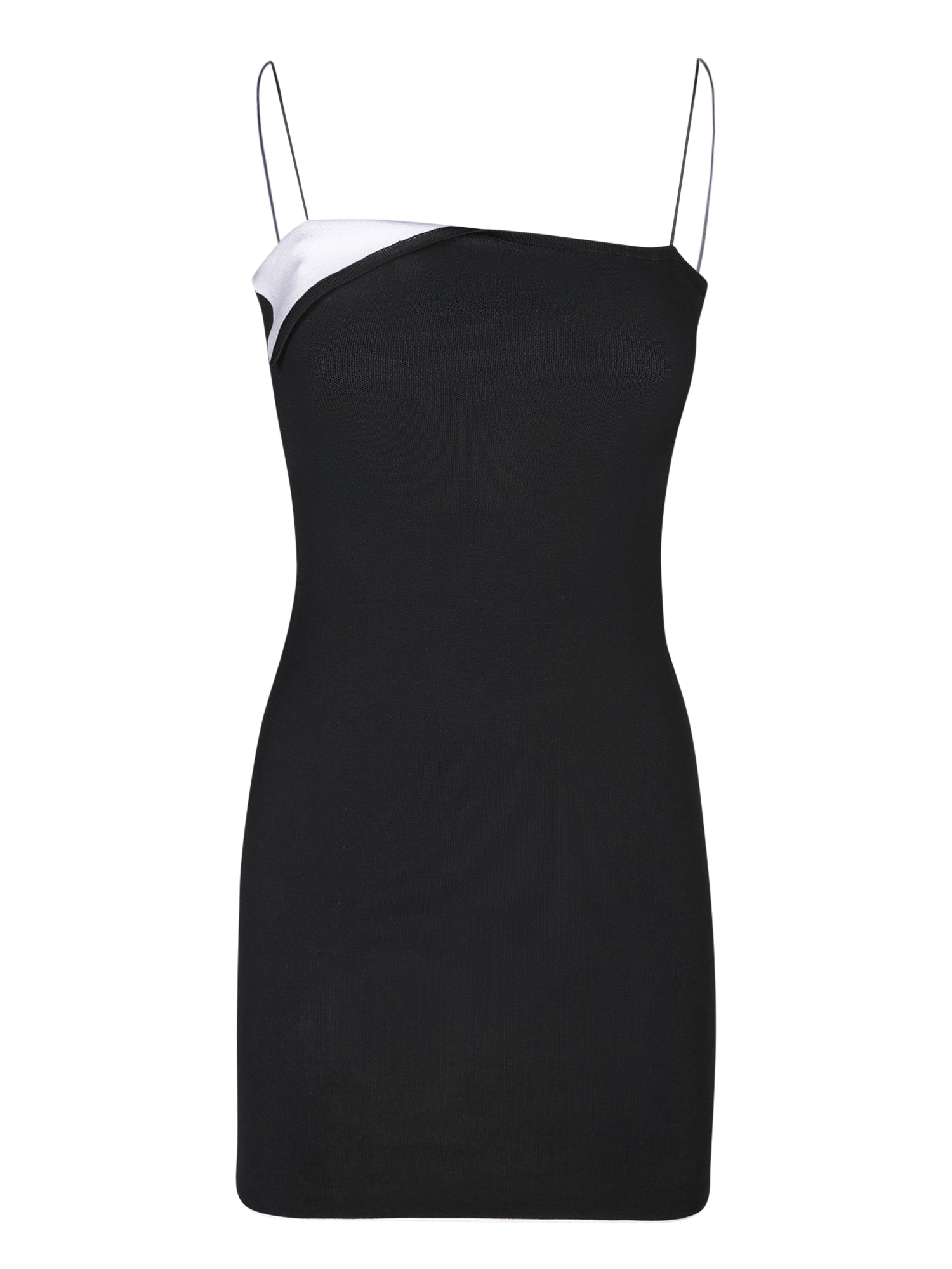 JACQUEMUS 미니 Aro 블랙 드레스