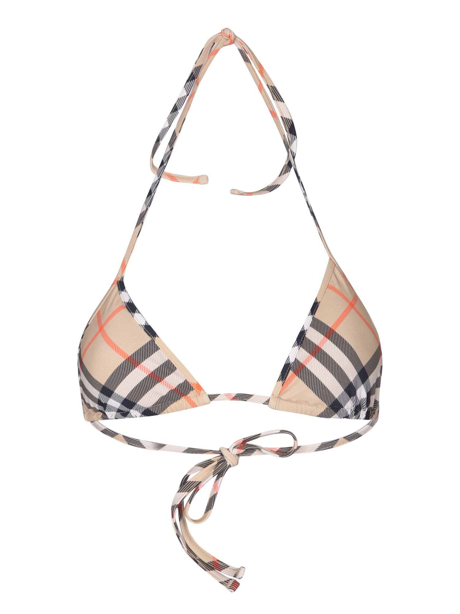 BURBERRY Burberry 베이지 체크 Swim 탑
