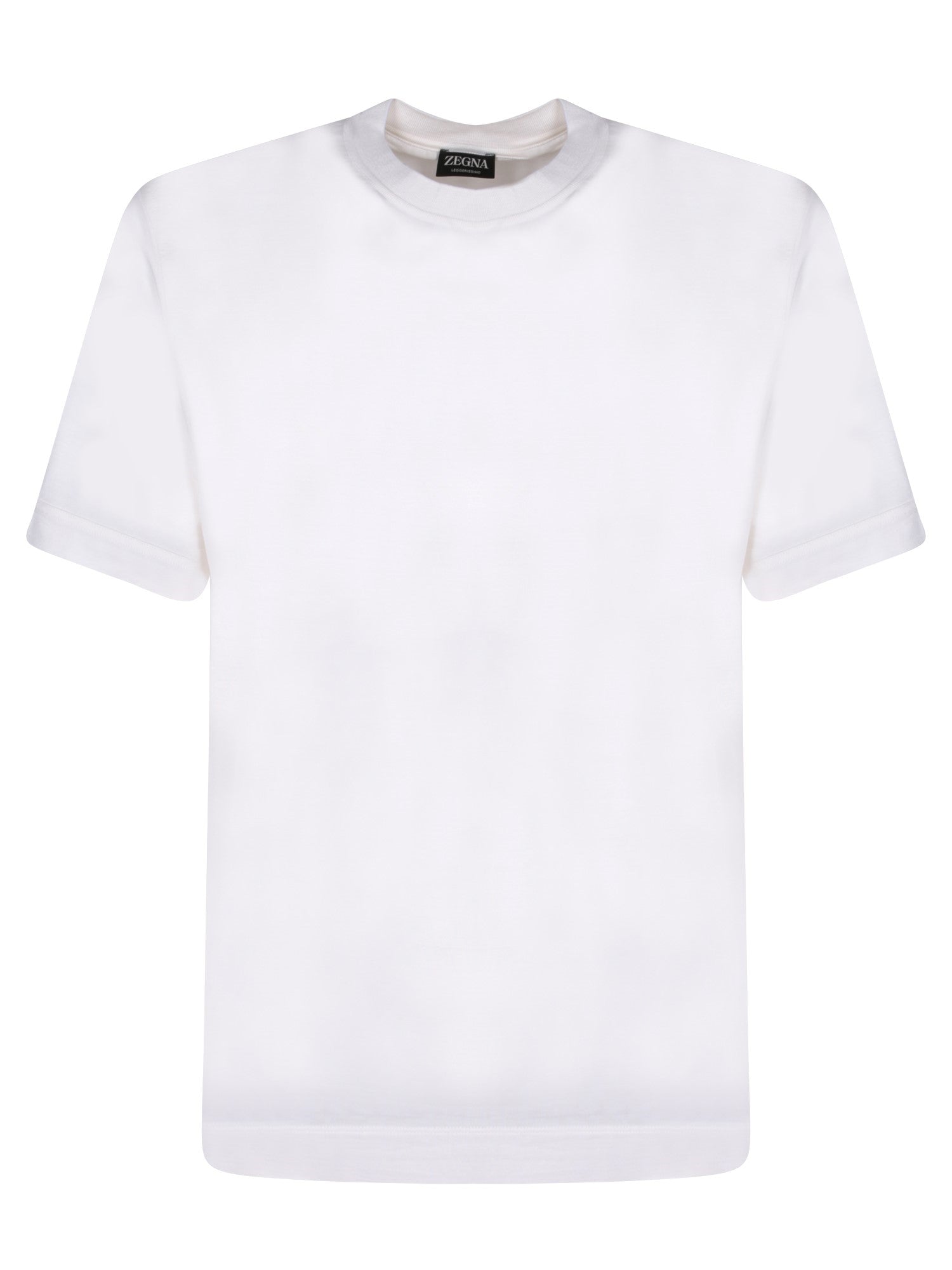 ZEGNA Ultralight 화이트 티셔츠 by Zegna