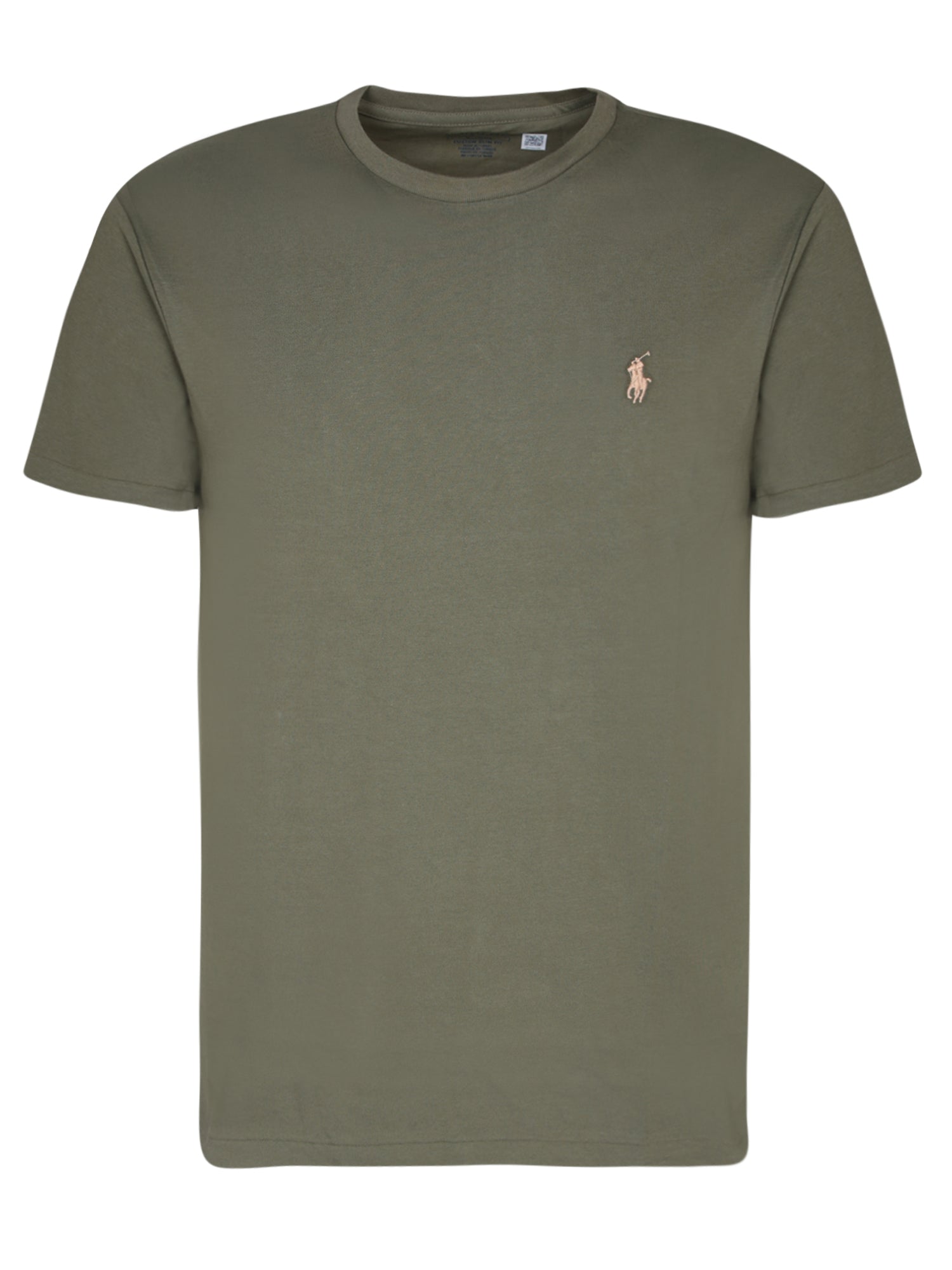 폴로 RALPH LAUREN 폴로 Ralph Lauren 밀리터리 그린 슬림 핏 티셔츠