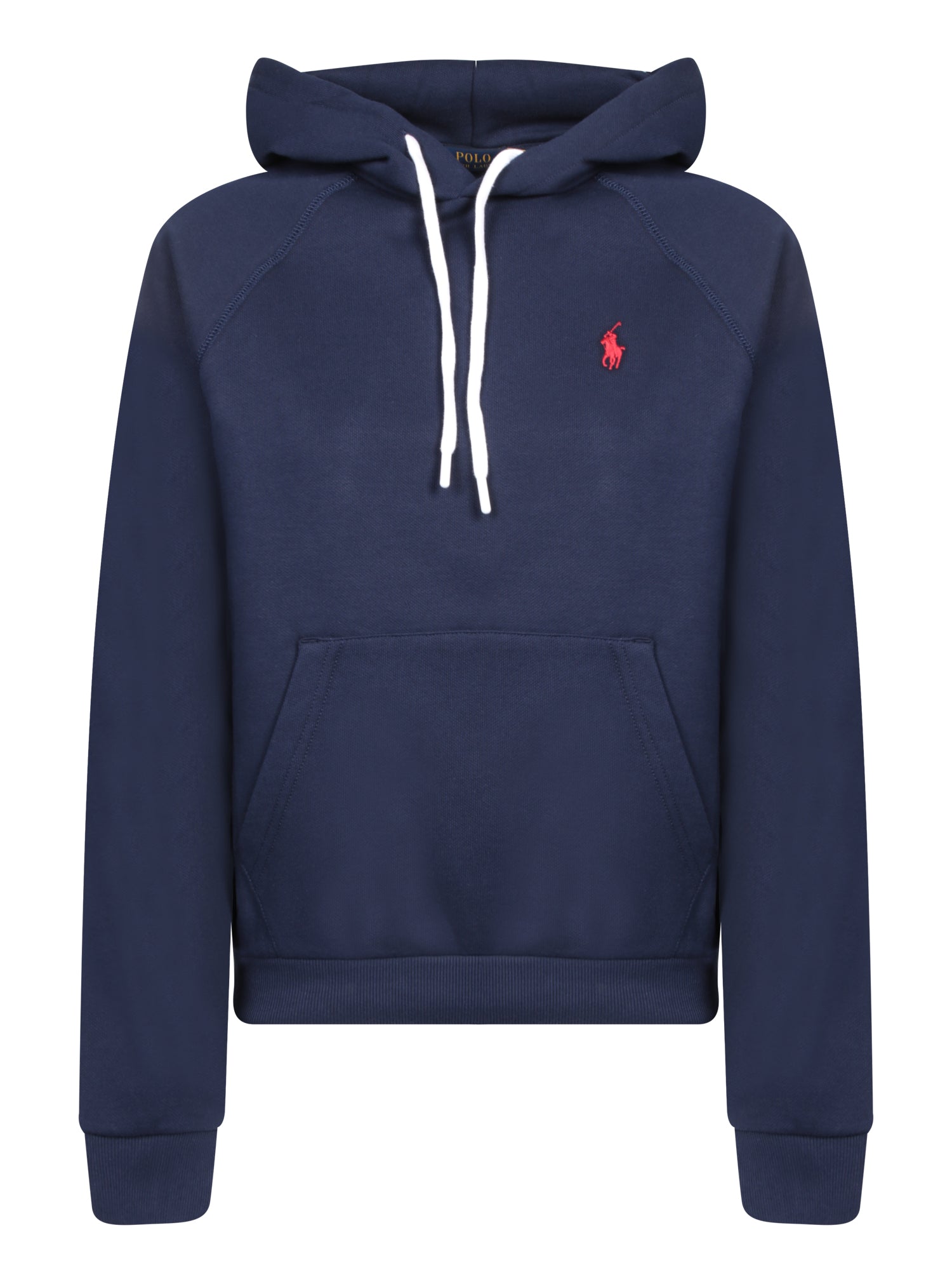 폴로 RALPH LAUREN 블루 로고 후드 스웨트 셔츠 by 폴로 Ralph Lauren