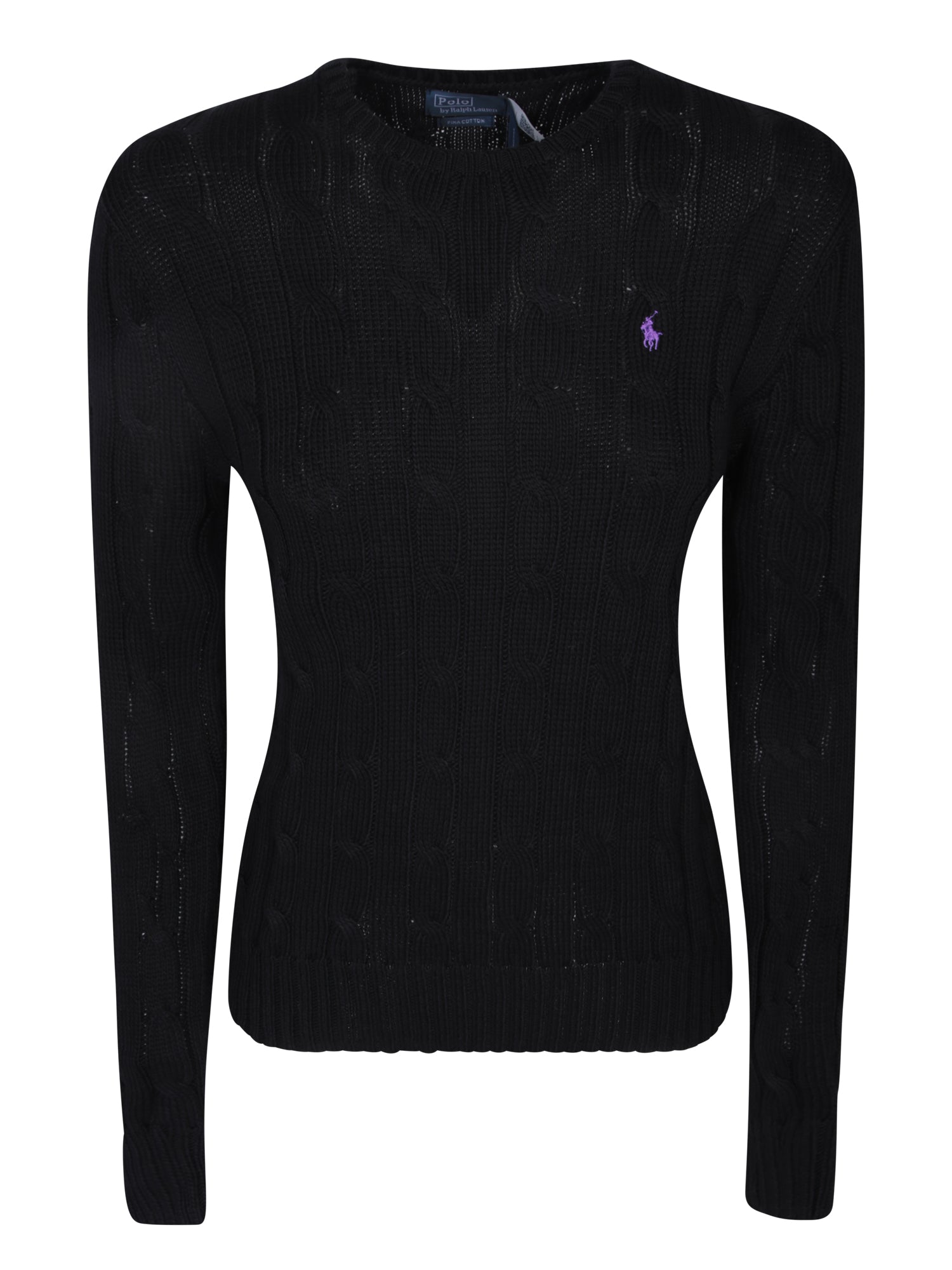폴로 RALPH LAUREN 폴로 Ralph Lauren 블랙 케이블 니트 스웨터