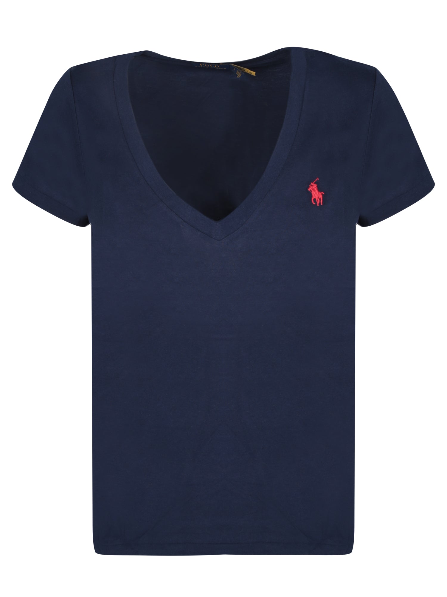 폴로 RALPH LAUREN 폴로 RALPH LAUREN 로고 티셔츠 in 블루
