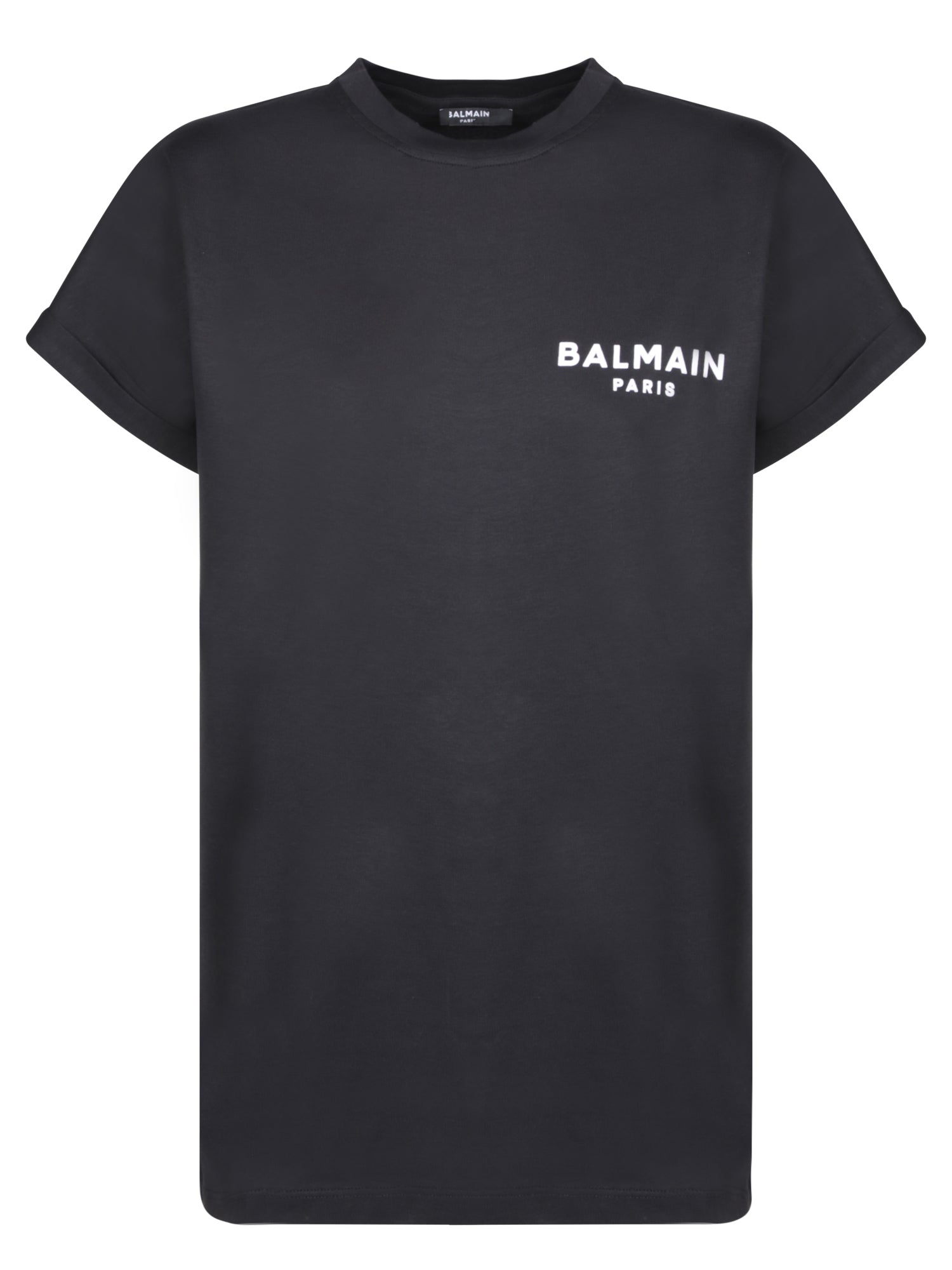 BALMAIN 스카이 블루 로고 티셔츠