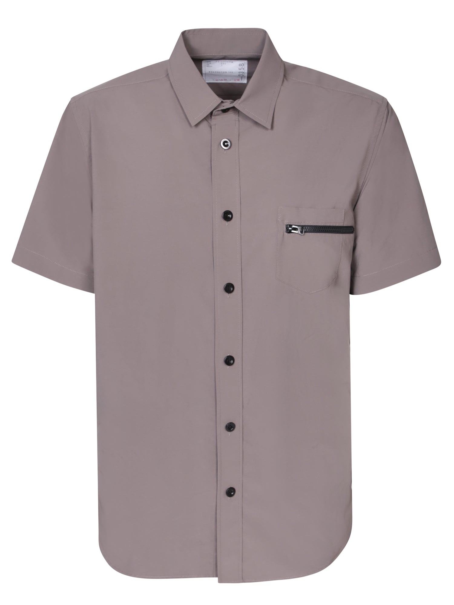 SACAI 토프 Taffeta 셔츠