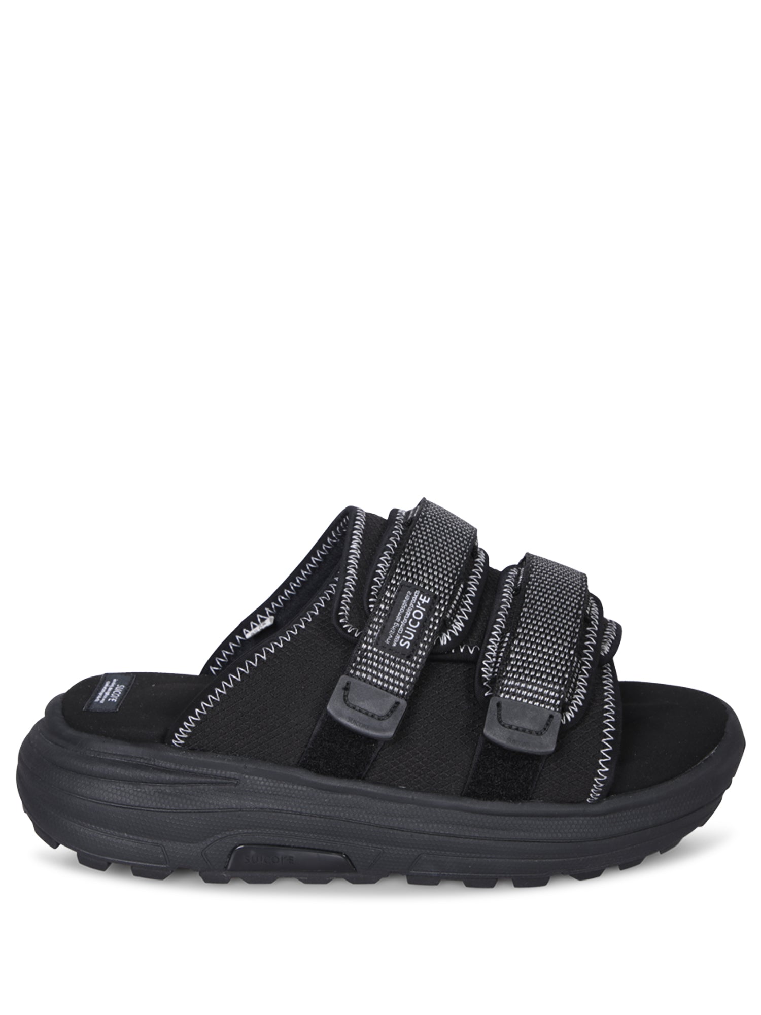 SUICOKE Moto Run 2 블랙 샌들