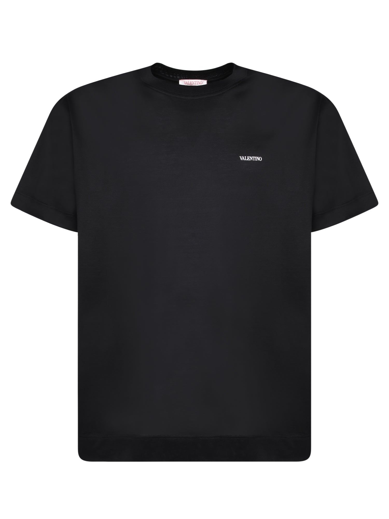 VALENTINO 베이직 로고 화이트 티셔츠