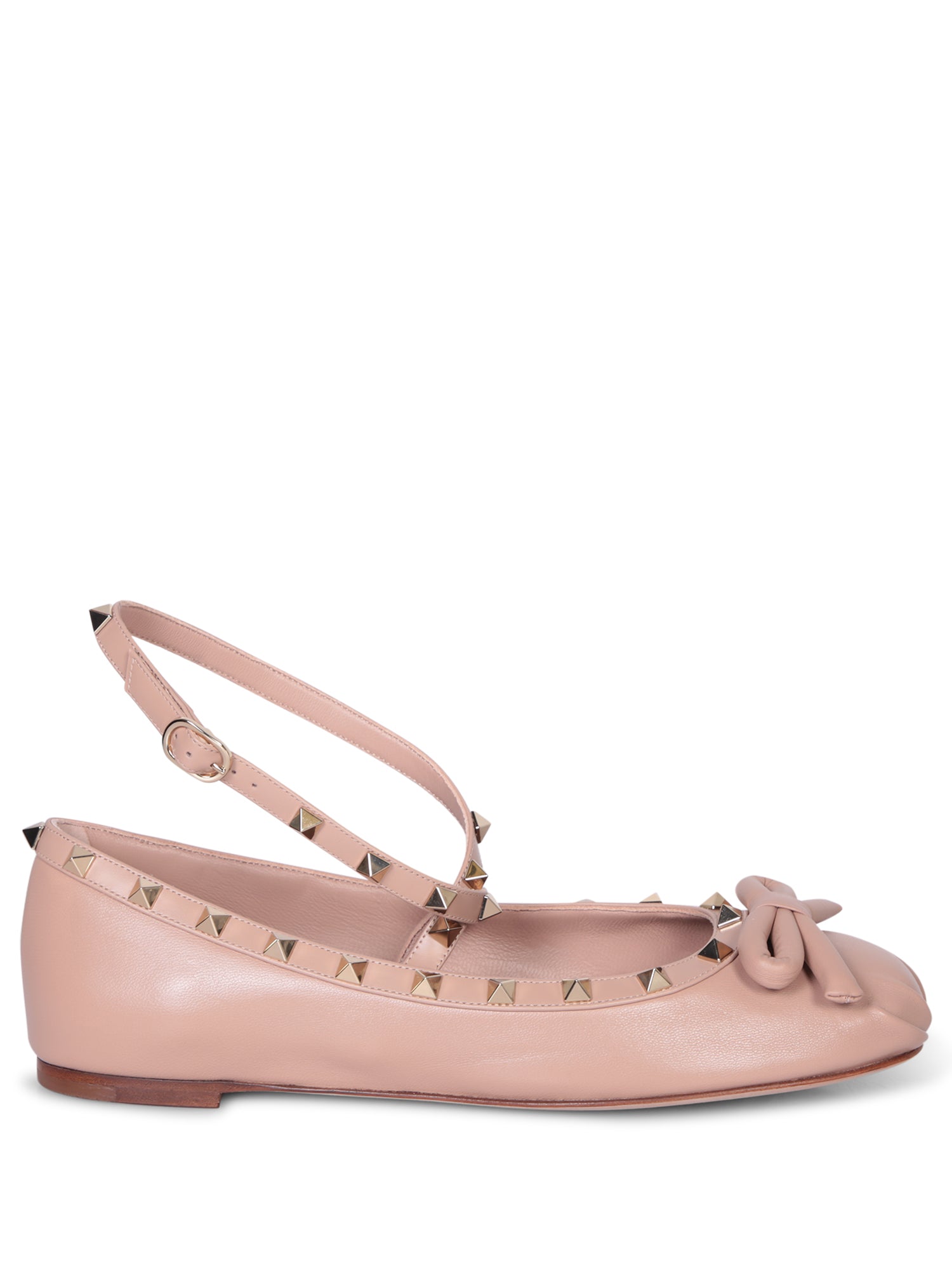 VALENTINO 락스터드 핑크 ballerine