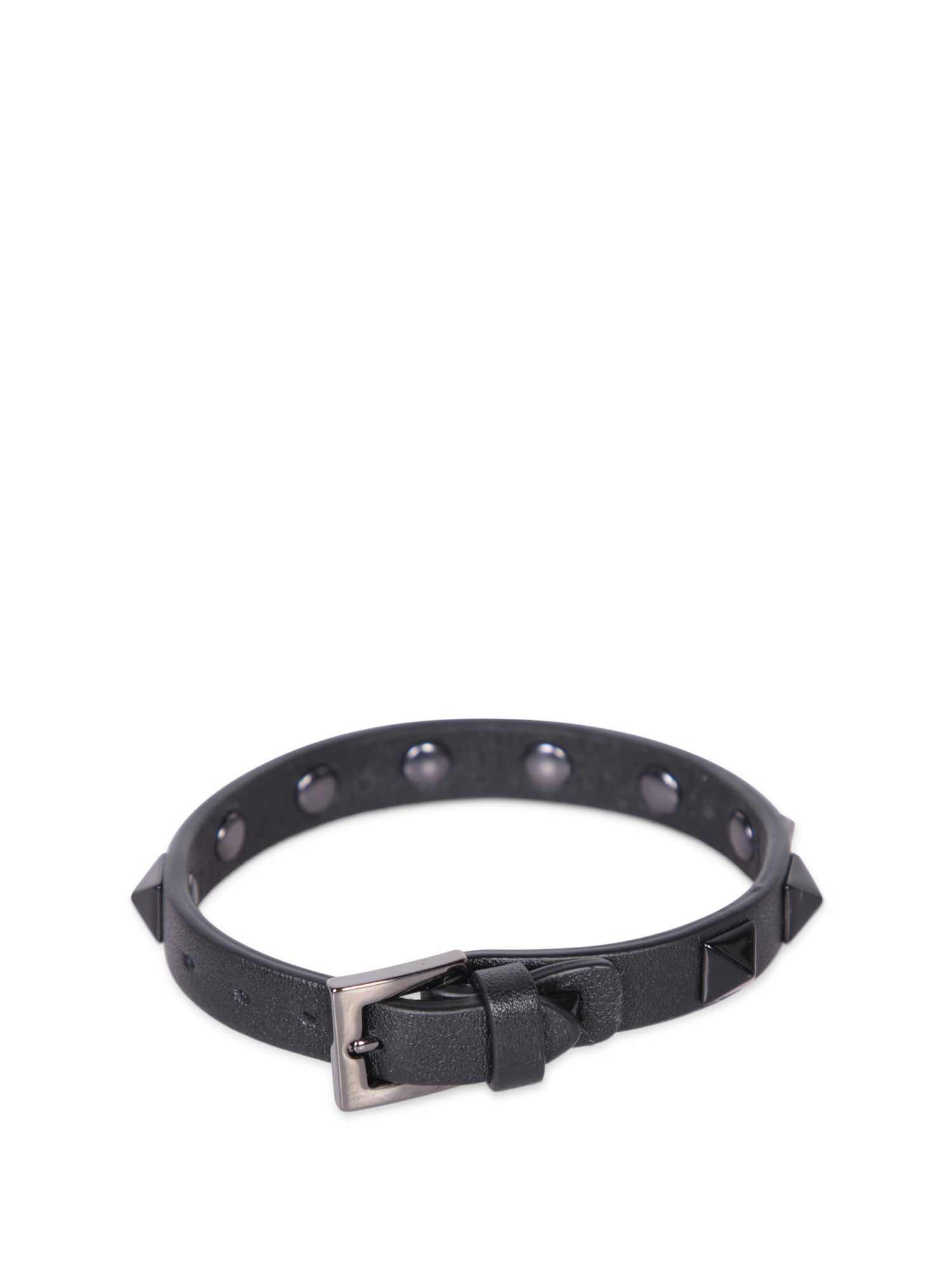 VALENTINO 락스터드 tonal 블랙 팔찌