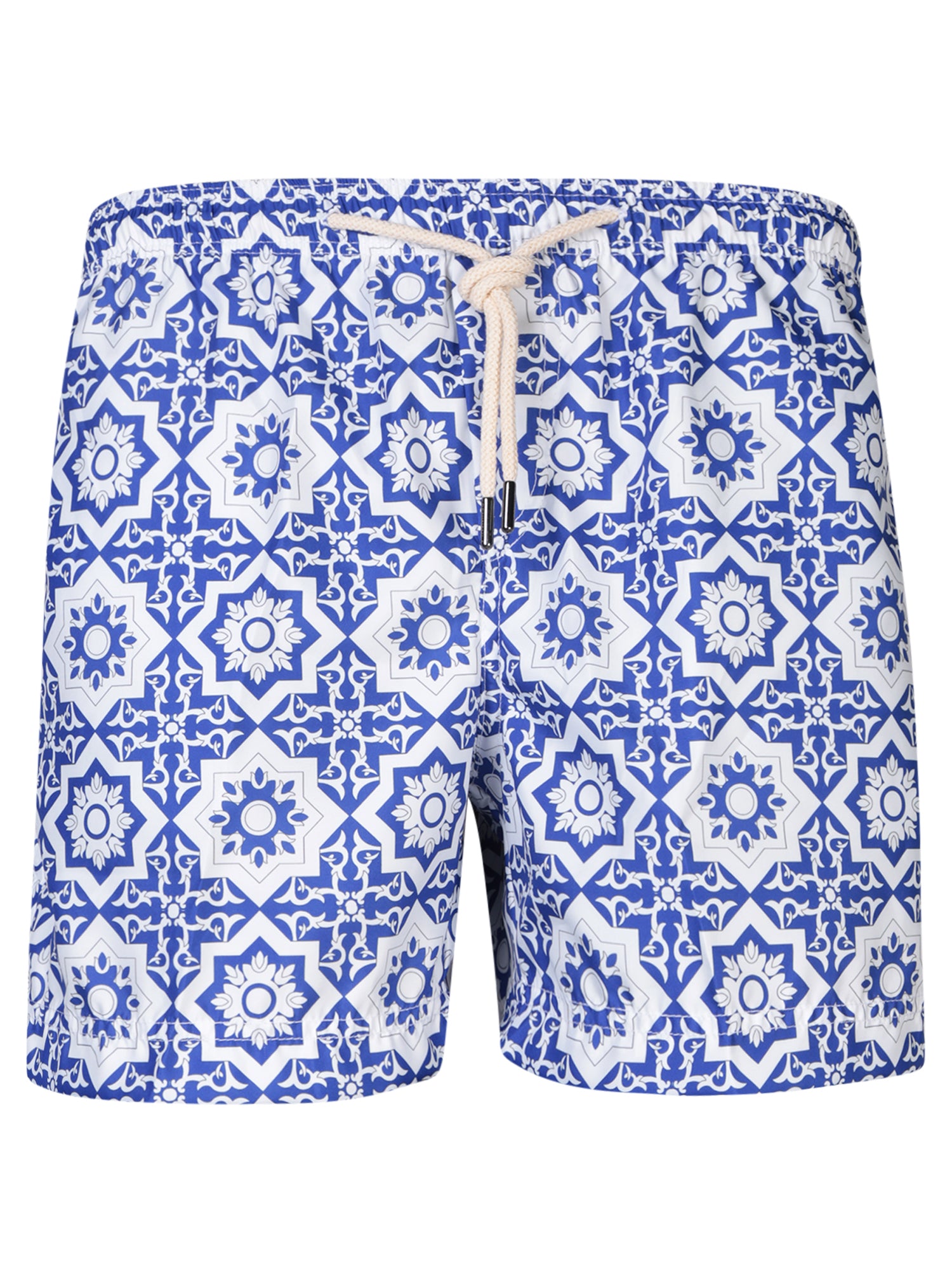 PENINSULA 패턴 Swim 트렁크 in WhiteBlue