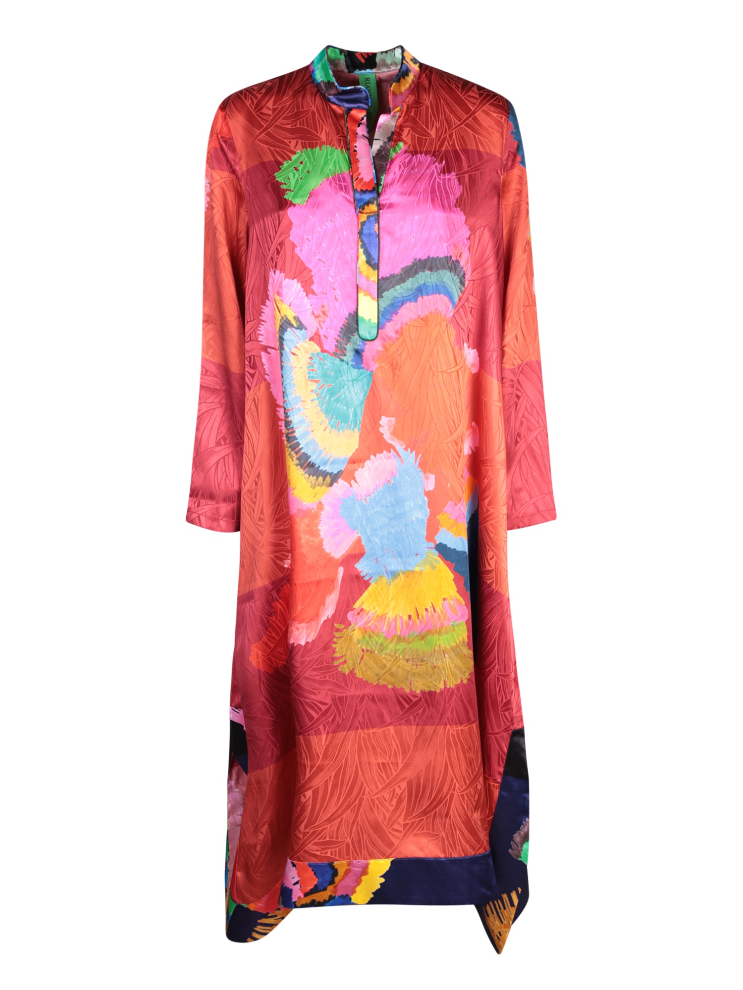 RIANNA  NINA Niki Papagalos Coral Kaftan